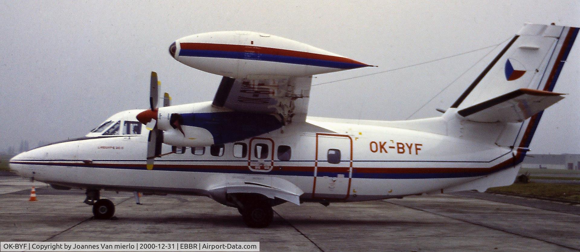 OK-BYF, 1991 Let L-410-UVP-E20 Turbolet C/N 922710, Slide scan