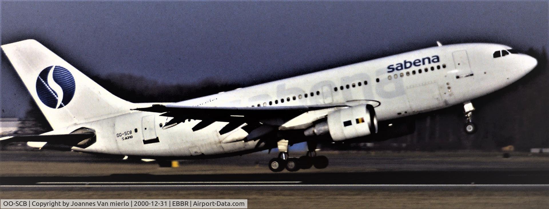 OO-SCB, 1984 Airbus A310-222 C/N 313, Slide scan