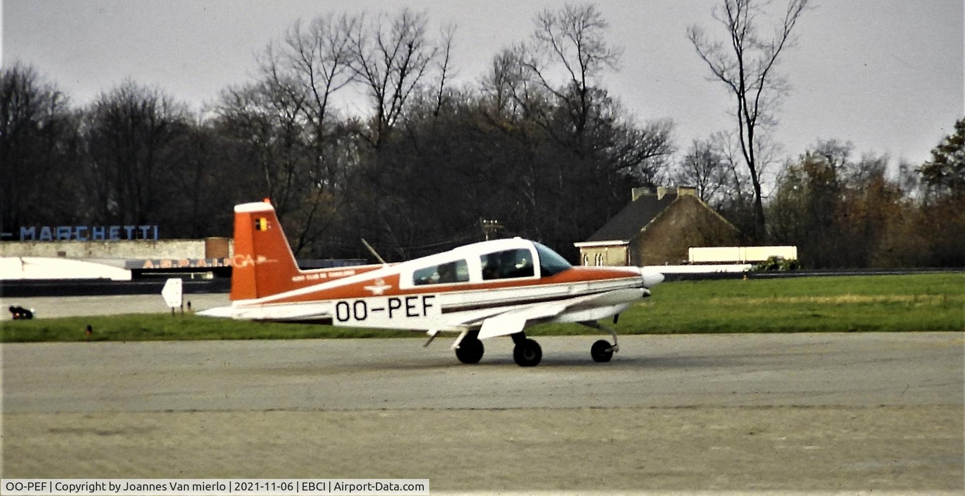 OO-PEF, 1979 Grumman American AA-5B Tiger C/N AA5B-1128, Slide scan