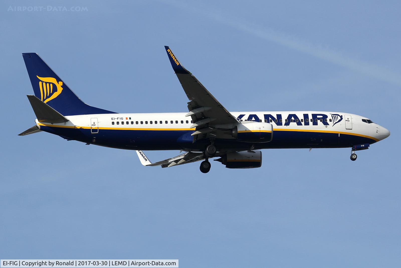 EI-FIG, 2015 Boeing 737-8AS C/N 44698, at mad