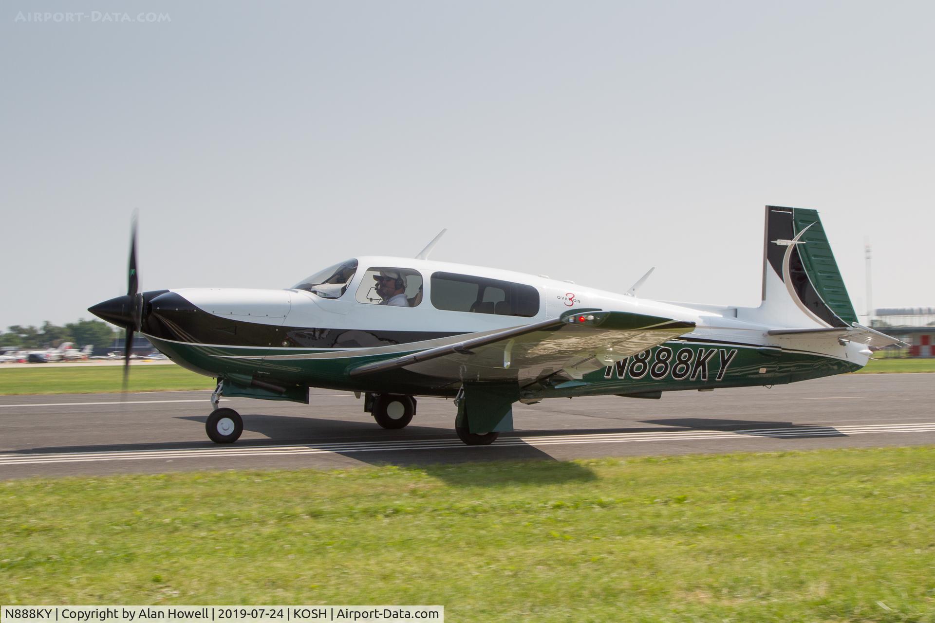 N888KY, 2015 Mooney M20R Ovation C/N 29-0522, At AirVenture 2019
