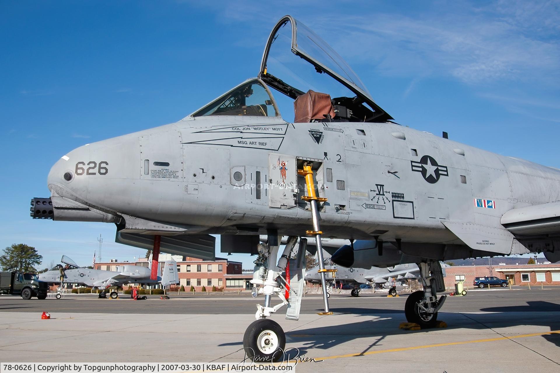 78-0626, 1978 Fairchild Republic A-10A Thunderbolt II C/N A10-0246, 104th FW