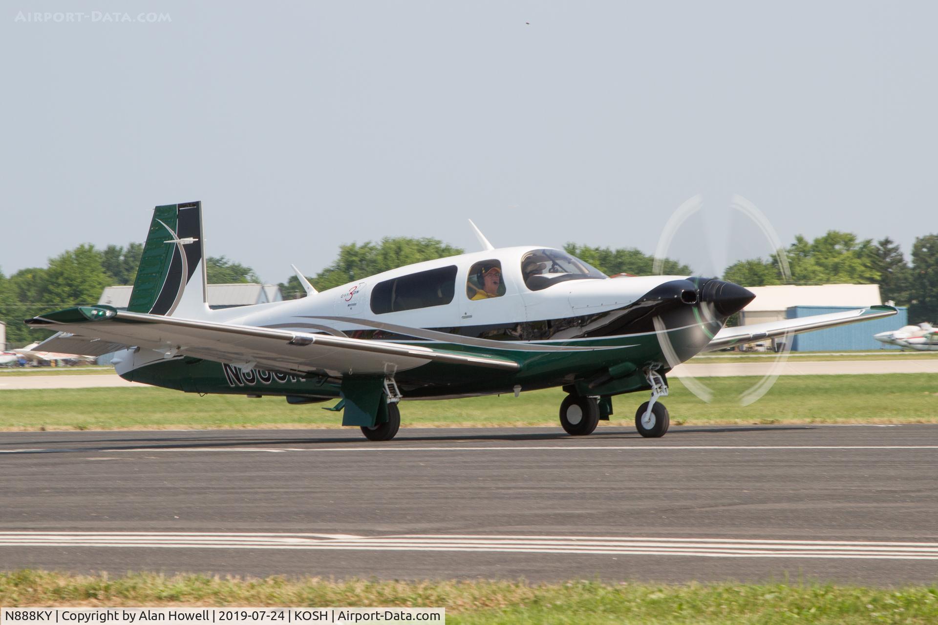 N888KY, 2015 Mooney M20R Ovation C/N 29-0522, At AirVenture 2019