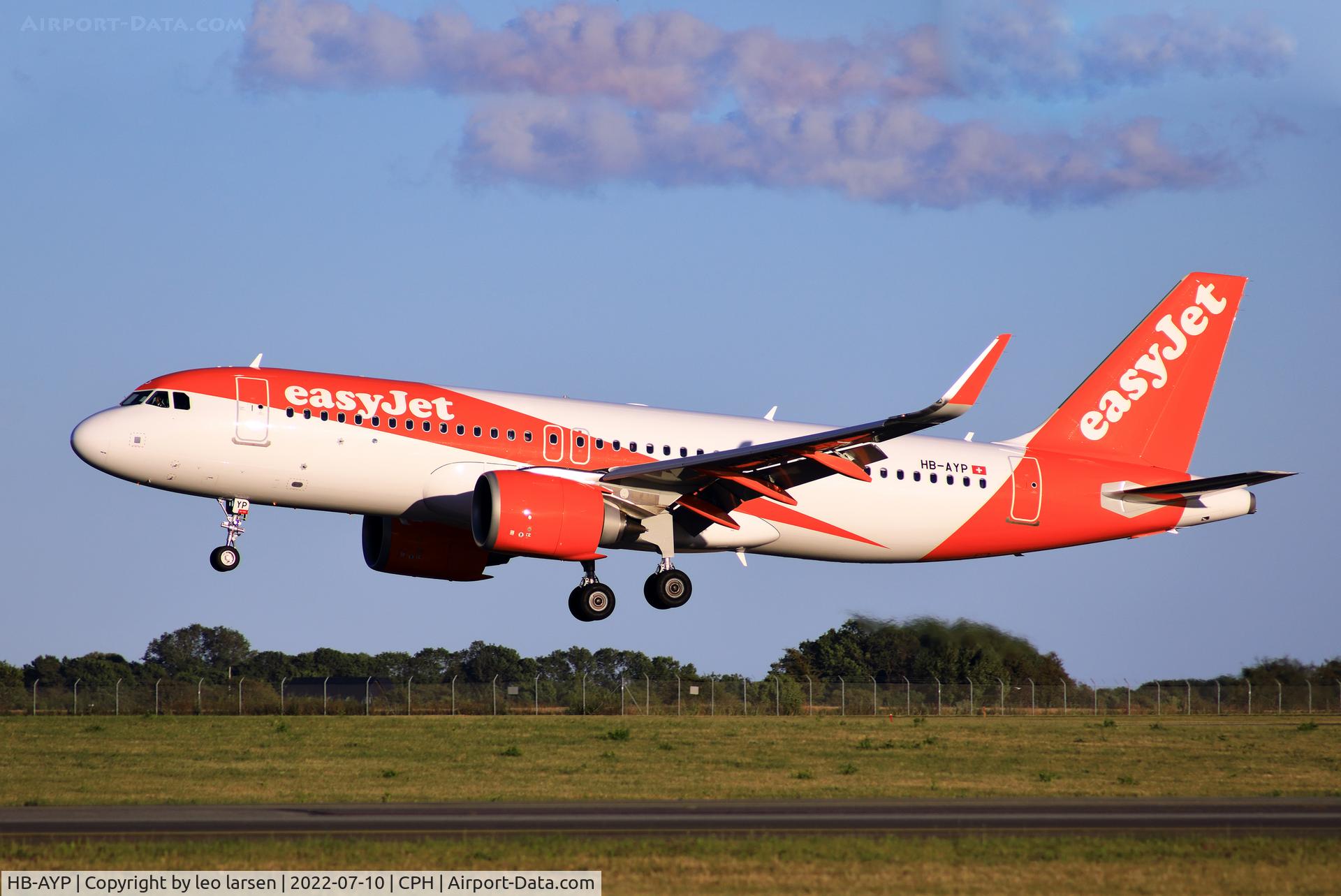 HB-AYP, 2022 Airbus A320-251 Neo C/N 10863, Copenhagen 10.7.2022