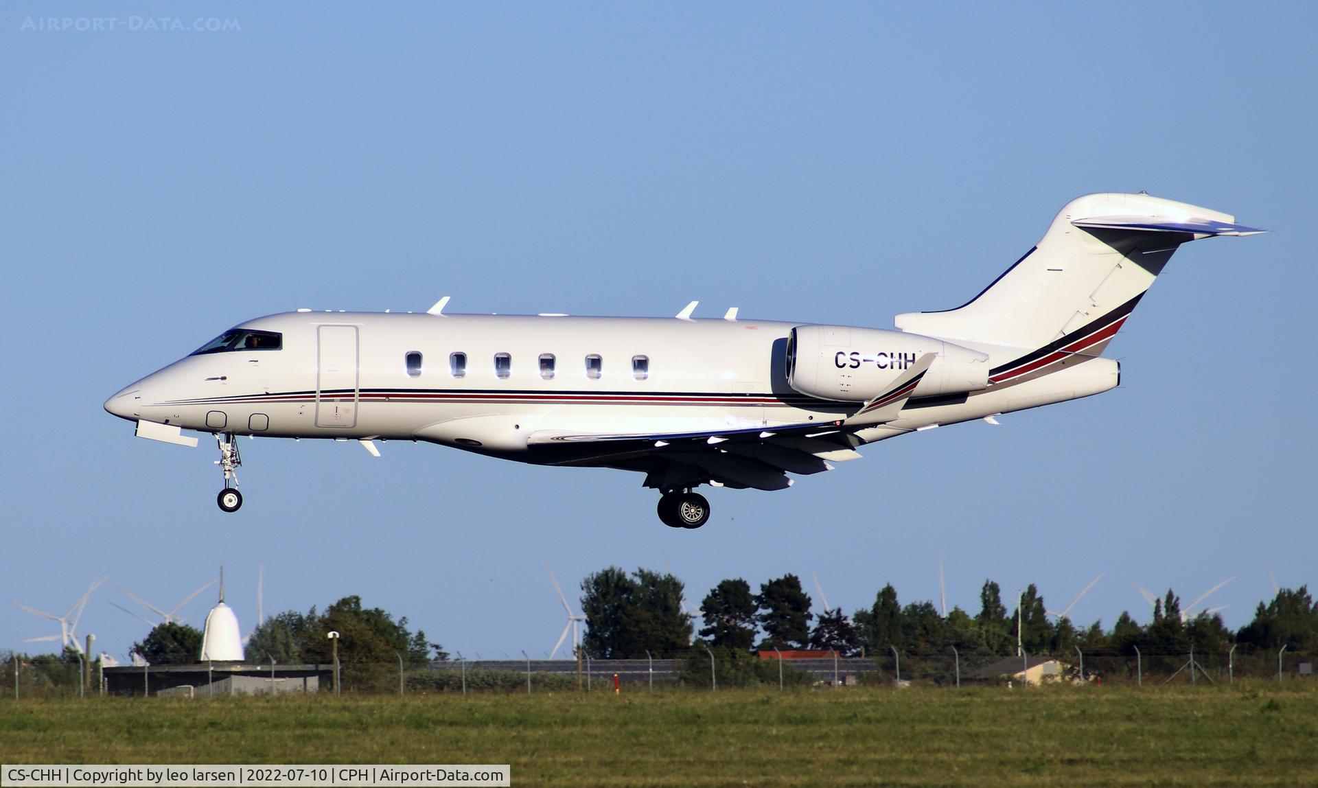 CS-CHH, 2018 Bombardier Challenger 350 (BD-100-1A10) C/N 10727, Copenhagen 10.7.2022