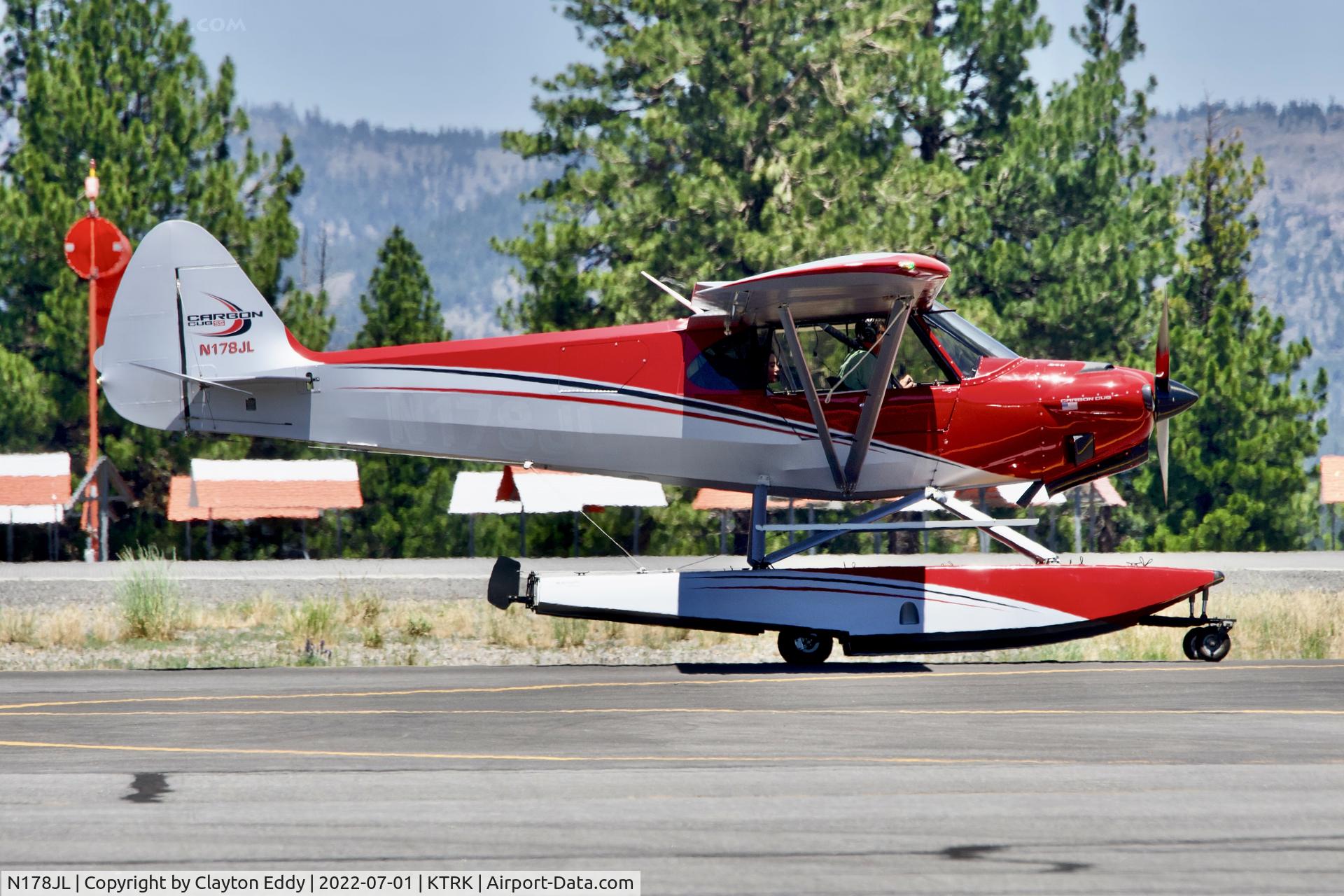 N178JL, 2012 Cubcrafters Inc. CC11-160 C/N CC11-00195, Truckee airport in California 2022.