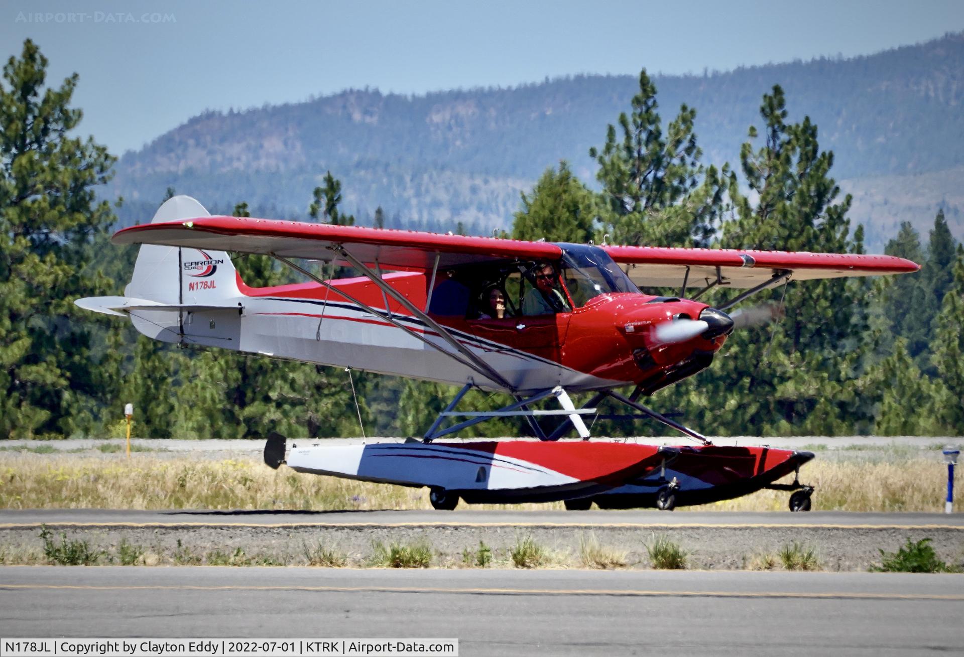 N178JL, 2012 Cubcrafters Inc. CC11-160 C/N CC11-00195, Truckee airport in California 2022.