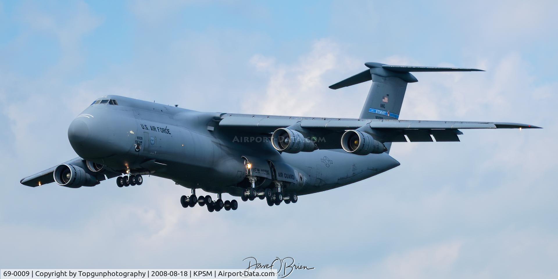 69-0009, 1969 Lockheed C-5A Galaxy C/N 500-0040, NY ANG C-5