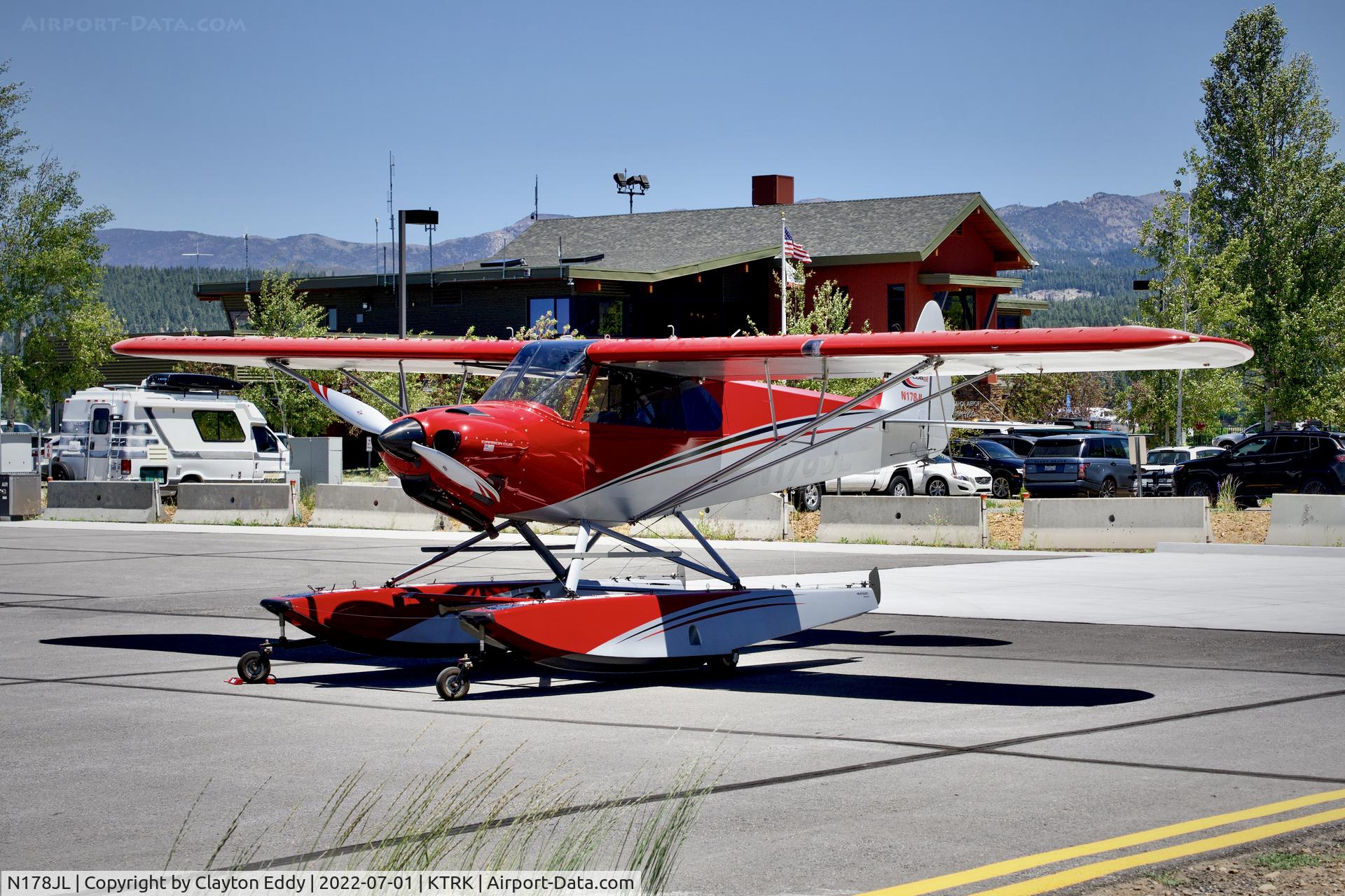 N178JL, 2012 Cubcrafters Inc. CC11-160 C/N CC11-00195, Truckee airport in California 2022.