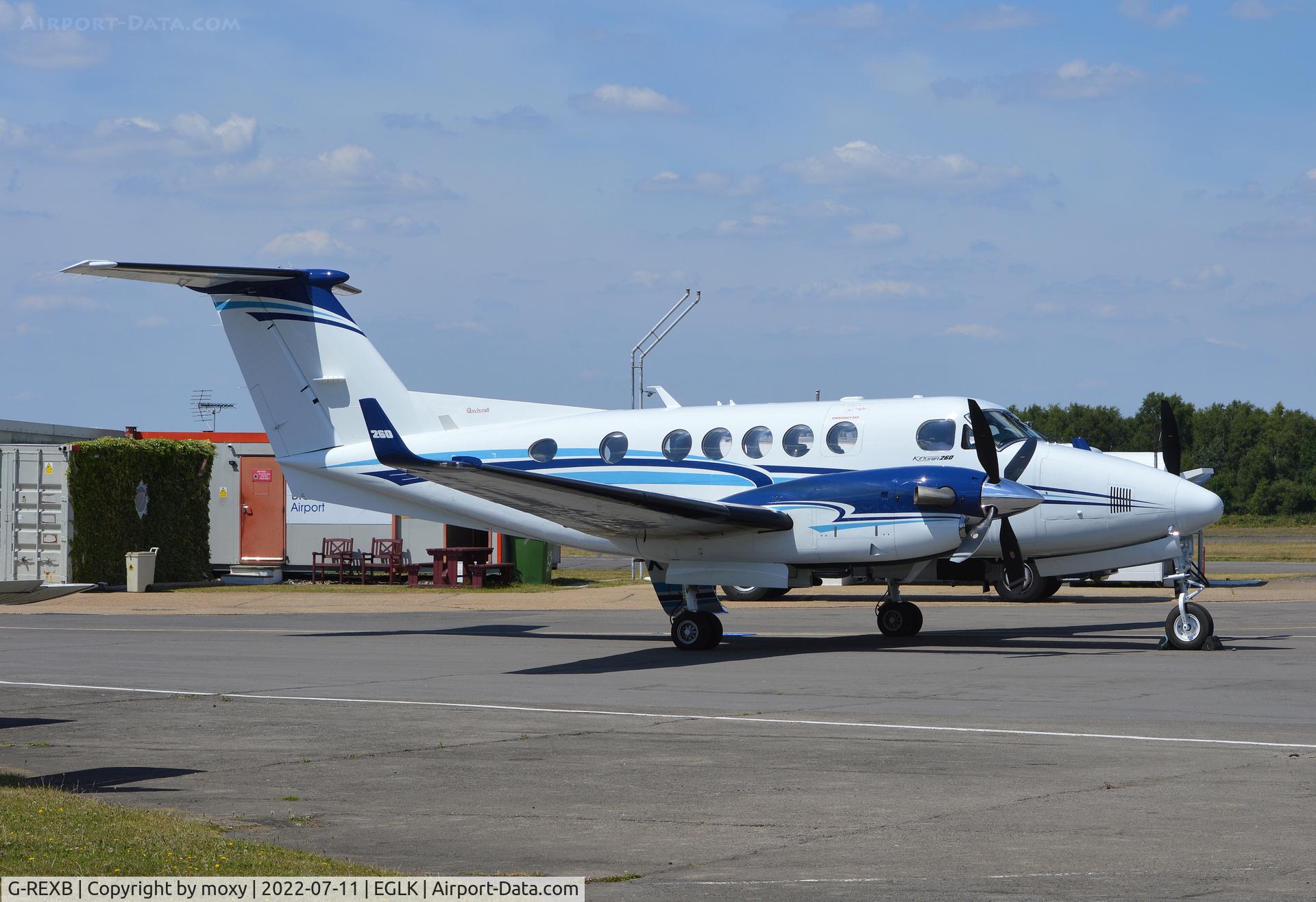 G-REXB, 2022 Beech B200GT Super King Air King Air C/N BY-427, B200GT Super Kingair at Blackbushe, destination Jersey.