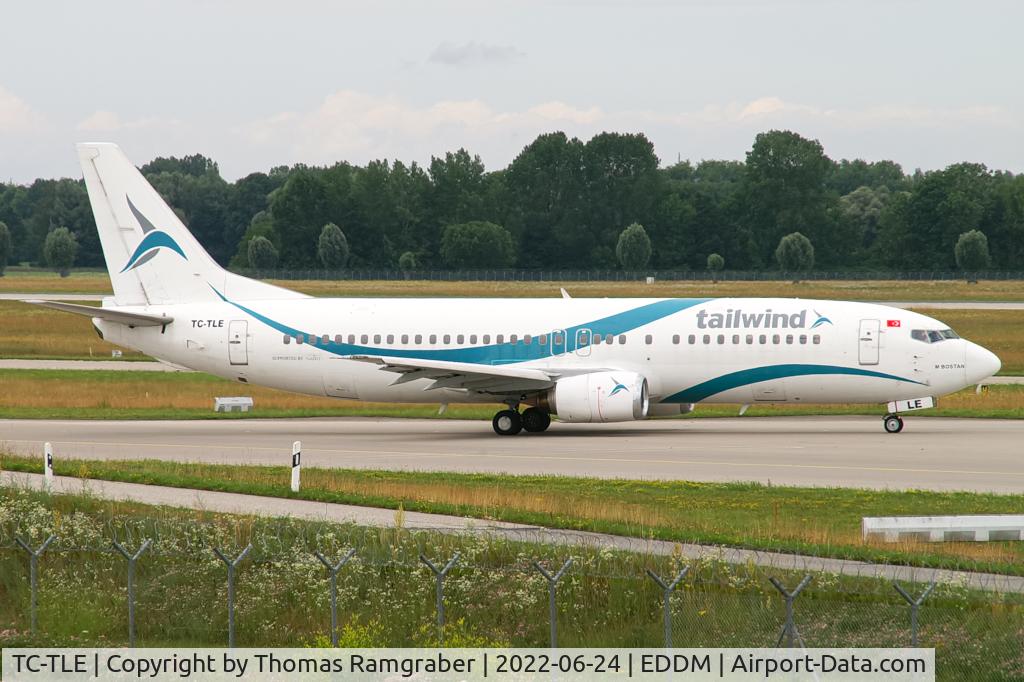TC-TLE, 1997 Boeing 737-4Q8 C/N 27628, Tailwind Airlines Boeing 737-400