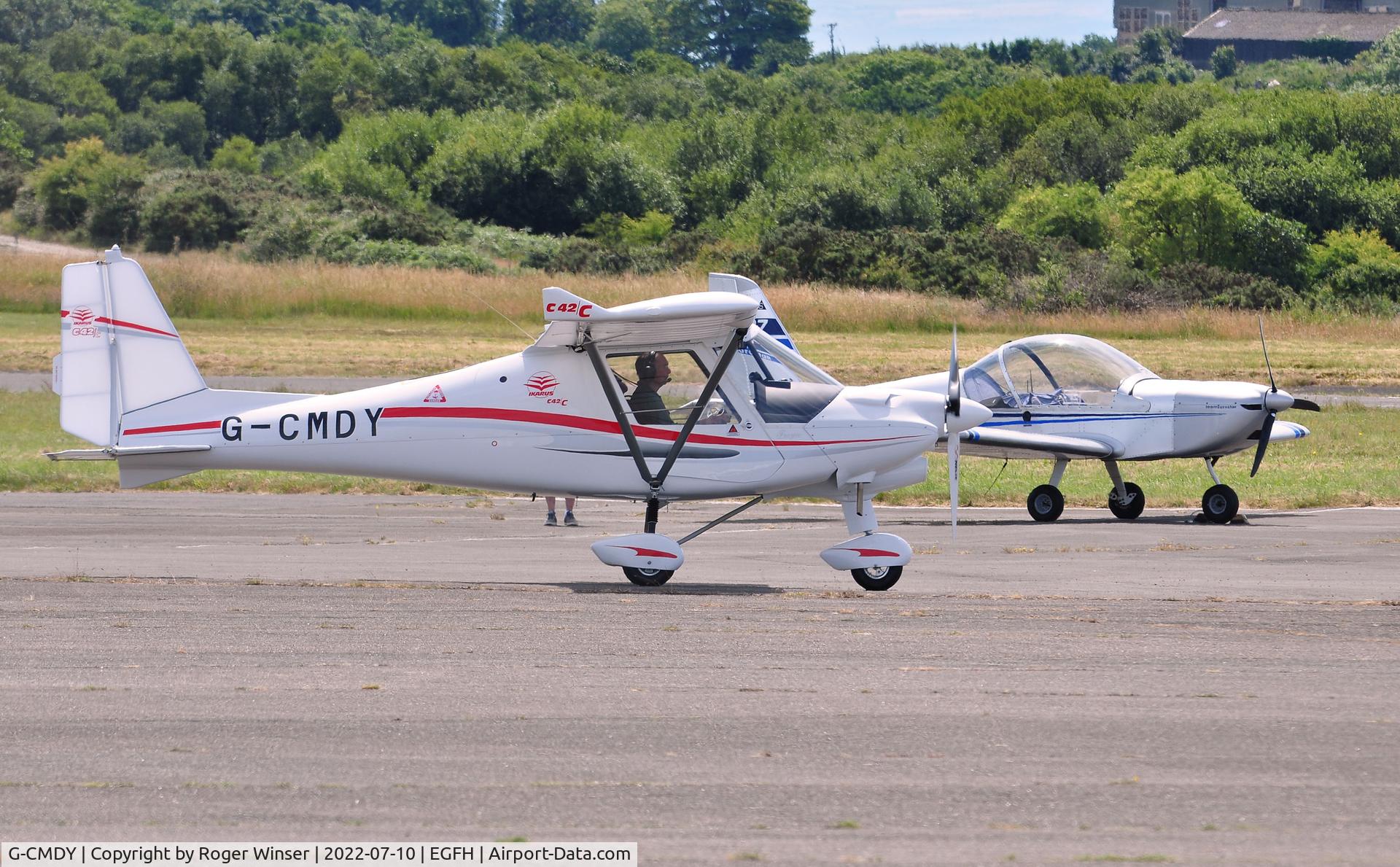 G-CMDY, 2021 Comco Ikarus C42 FB100 Charlie C/N 2108-7658, Visiting C42.