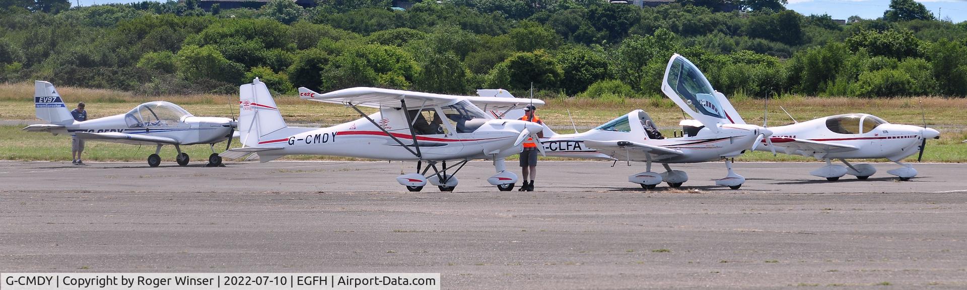 G-CMDY, 2021 Comco Ikarus C42 FB100 Charlie C/N 2108-7658, Visiting C42 and friends.