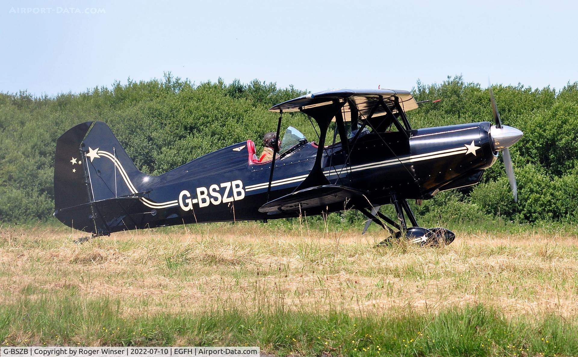 G-BSZB, 1981 Stolp SA-300 Starduster Too C/N 545, Resident Starduster Too.