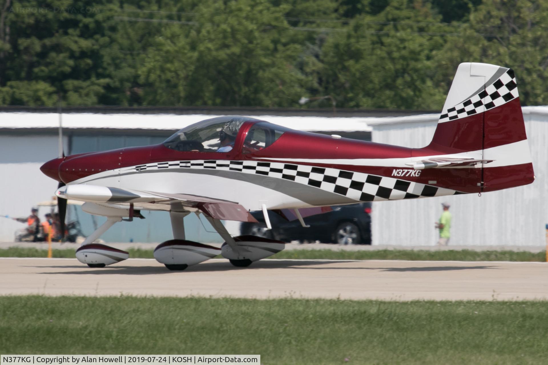 N377KG, 2014 Vans RV-7A C/N 73266, At AirVenture 2019