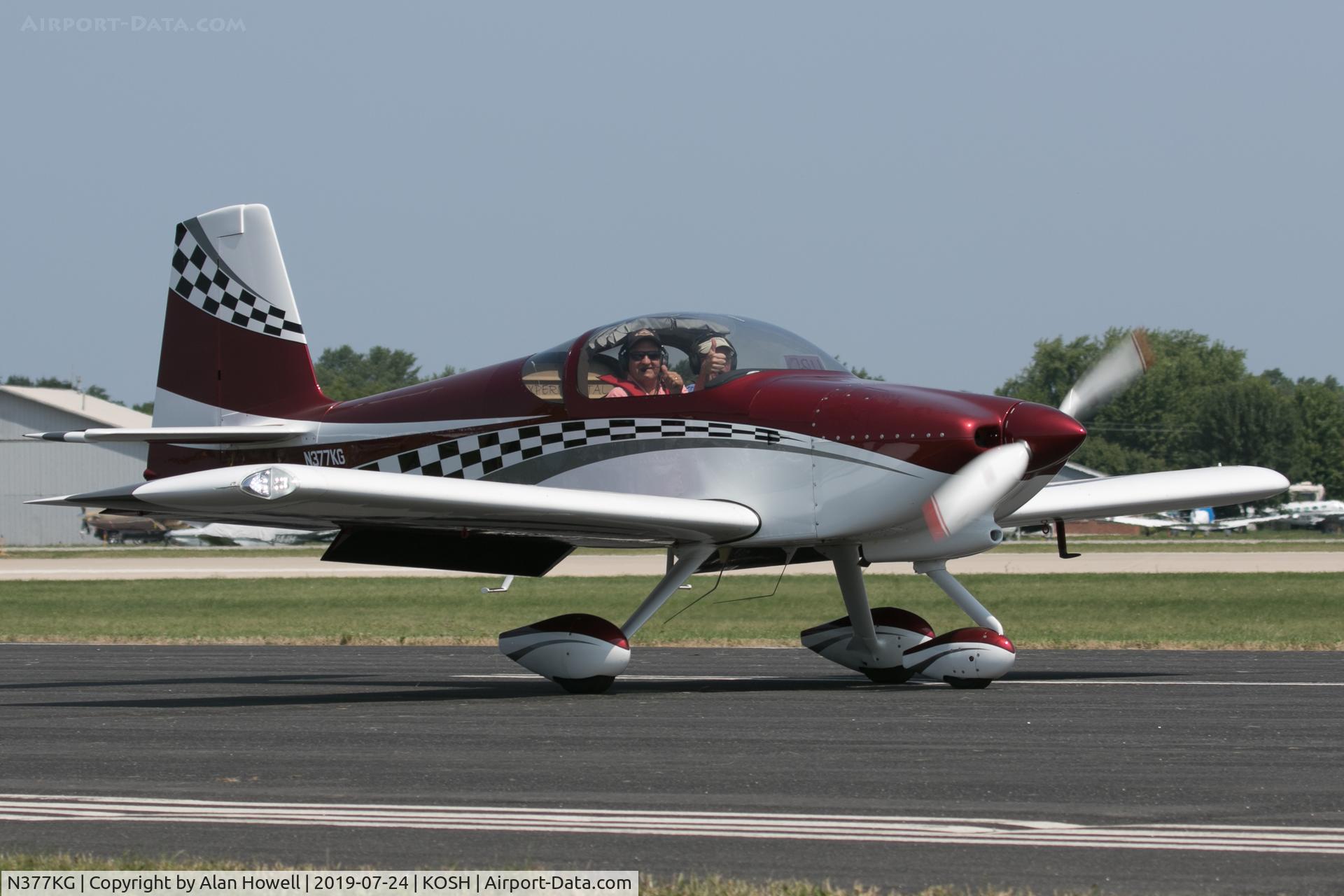 N377KG, 2014 Vans RV-7A C/N 73266, At AirVenture 2019