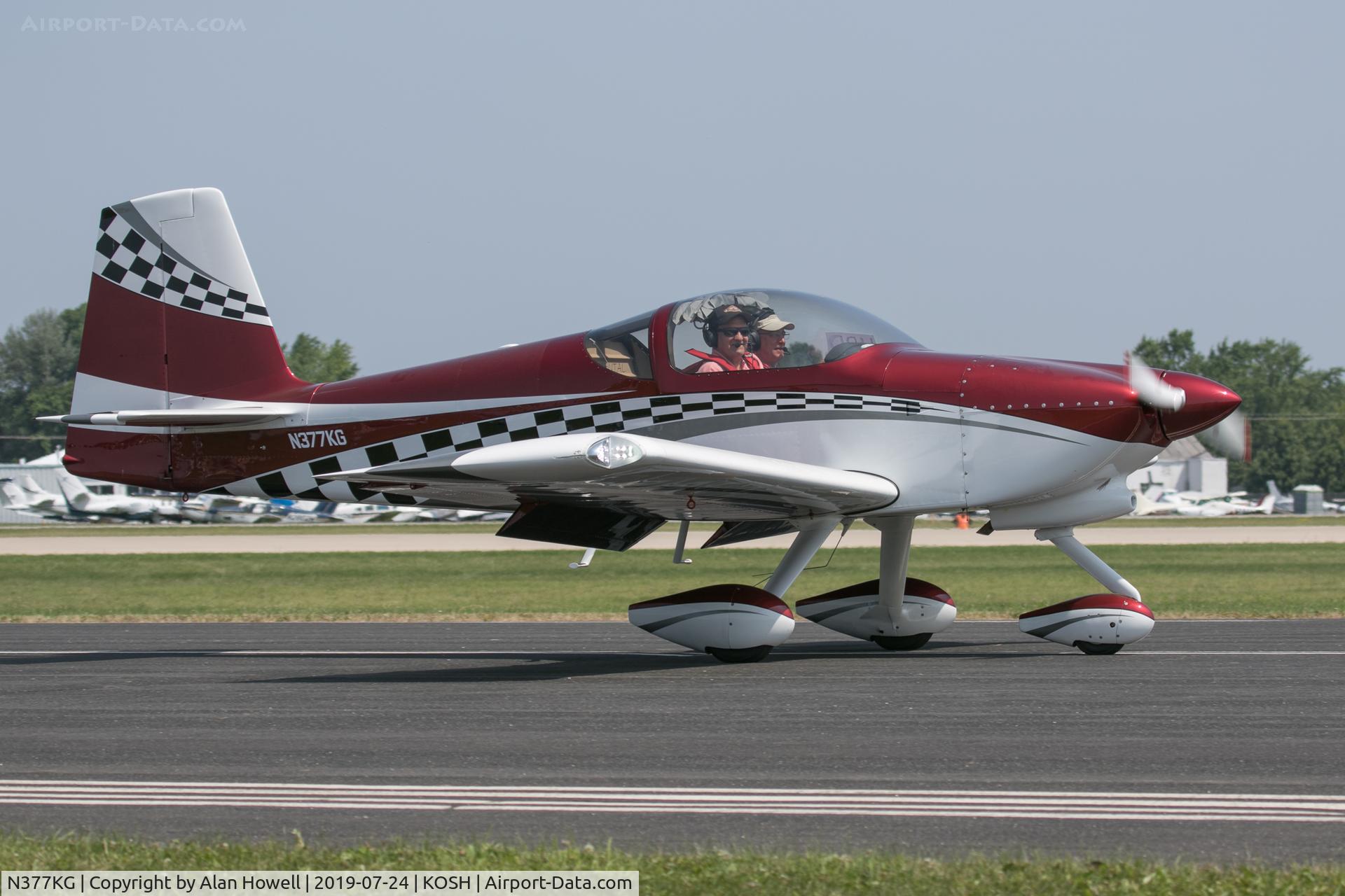 N377KG, 2014 Vans RV-7A C/N 73266, At AirVenture 2019