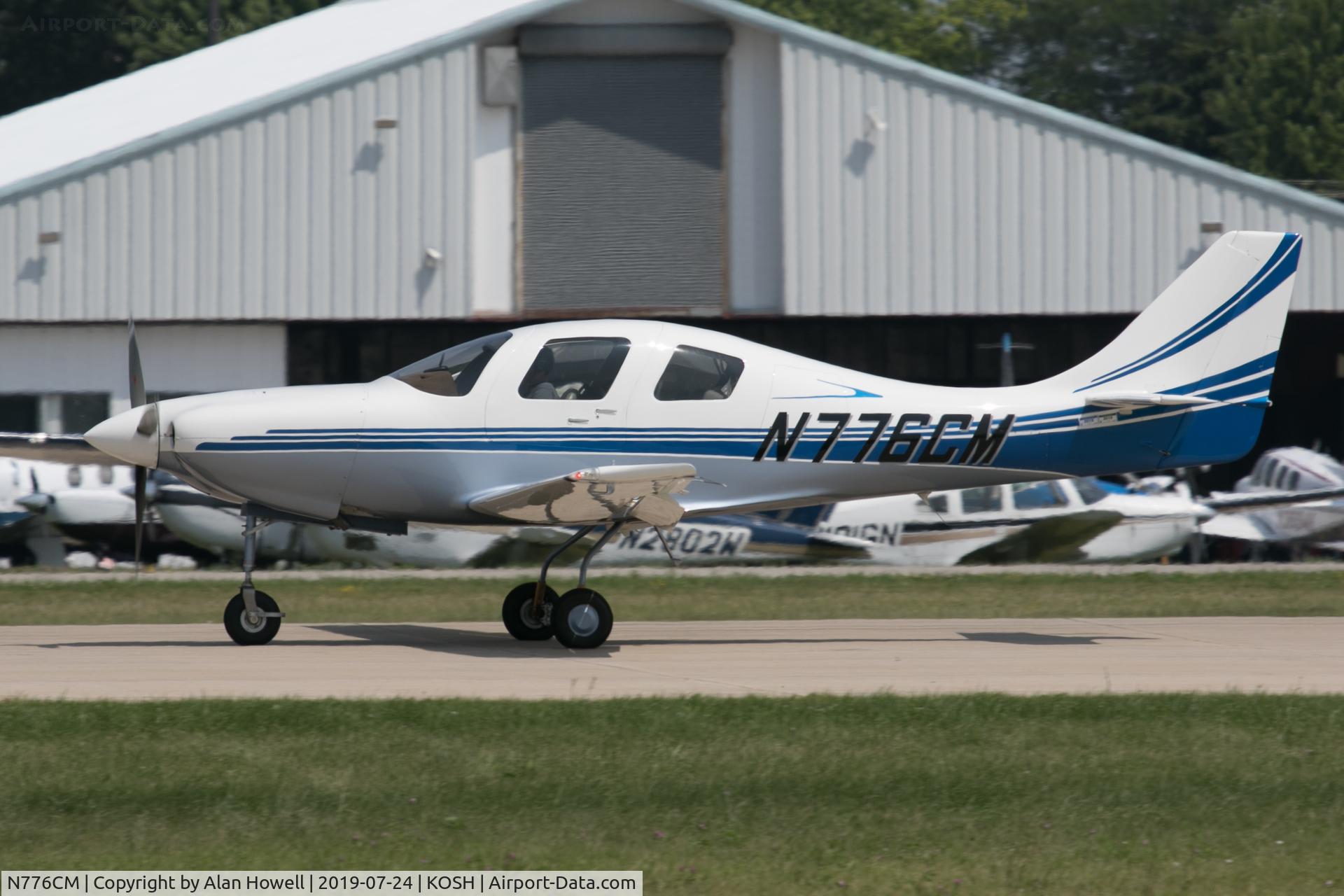 N776CM, 1998 Lancair IV-P C/N 1 (N776CM), At AirVenture 2019
