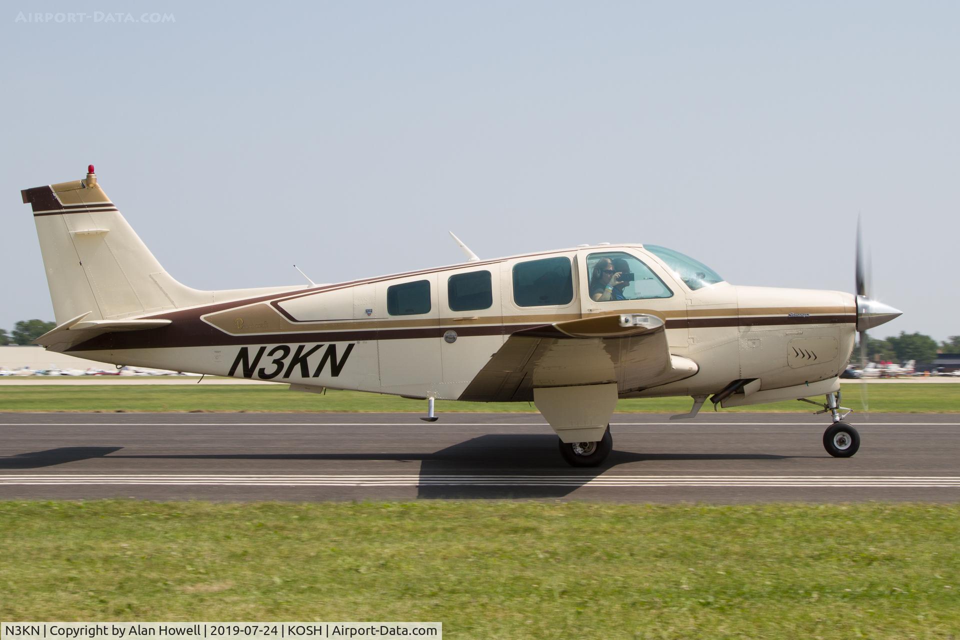 N3KN, 1980 Beech A36 Bonanza 36 C/N E-1770, At AirVenture 2019