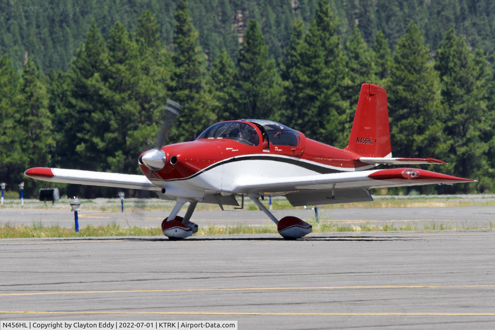 N456HL, 2013 Vans RV-7A C/N 72282, Truckee airport in California 2022.