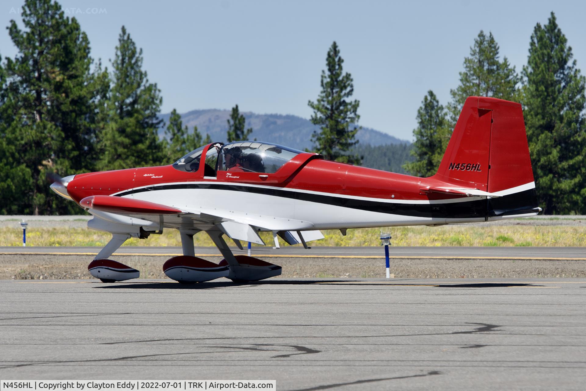 N456HL, 2013 Vans RV-7A C/N 72282, Truckee airport in California 2022.