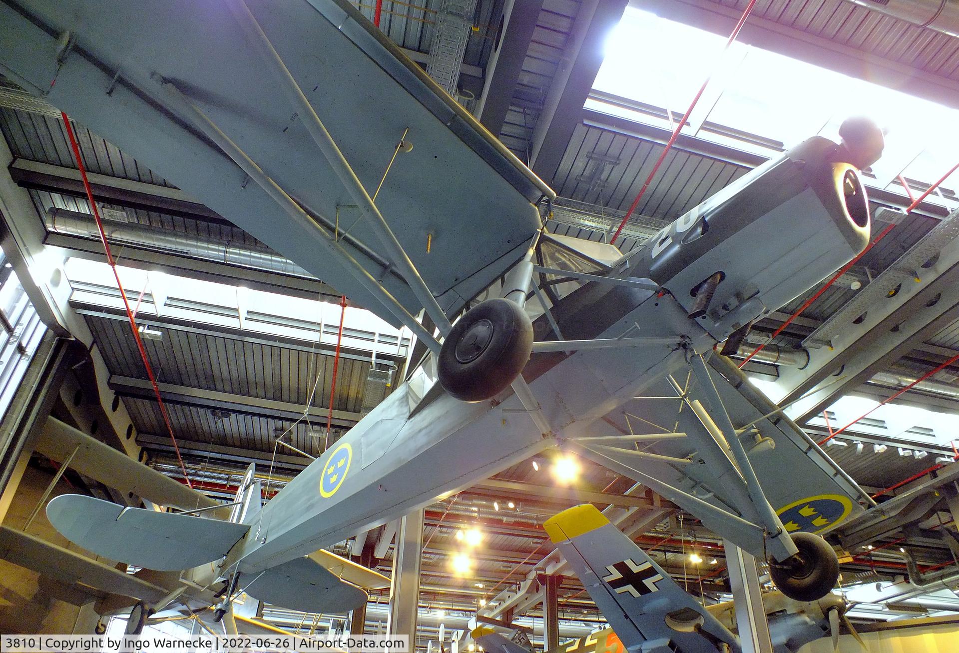 3810, Fieseler S-14B Storch (Fi-156C-3) C/N 110062, Fieseler Fi 156C-3 (S-14B) Storch at the Deutsches-Technikmuseum (DTM), Berlin