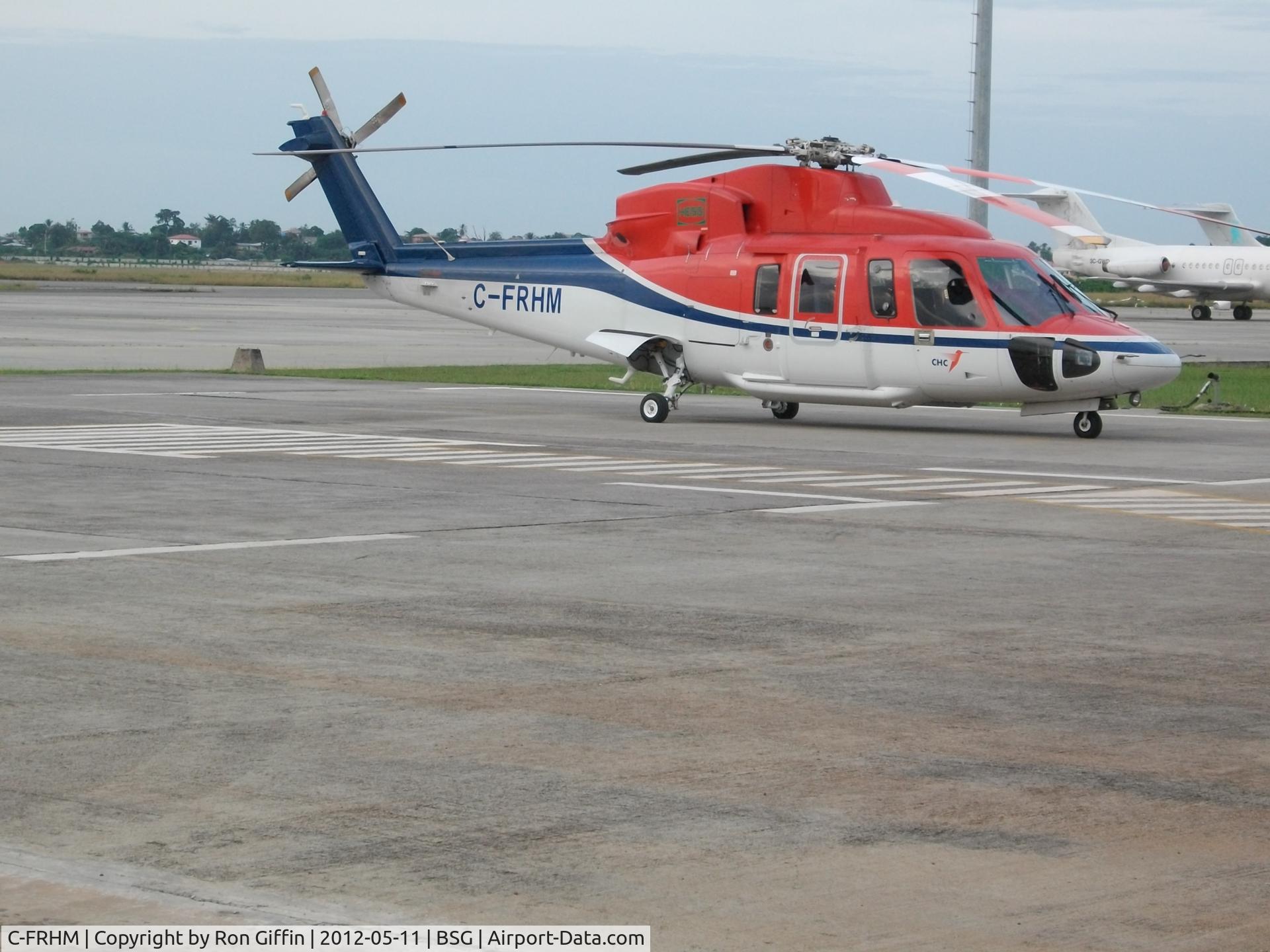 C-FRHM, 2007 Sikorsky S-76C C/N 760689, Flight from Bata EG airport to Okume C oil platform