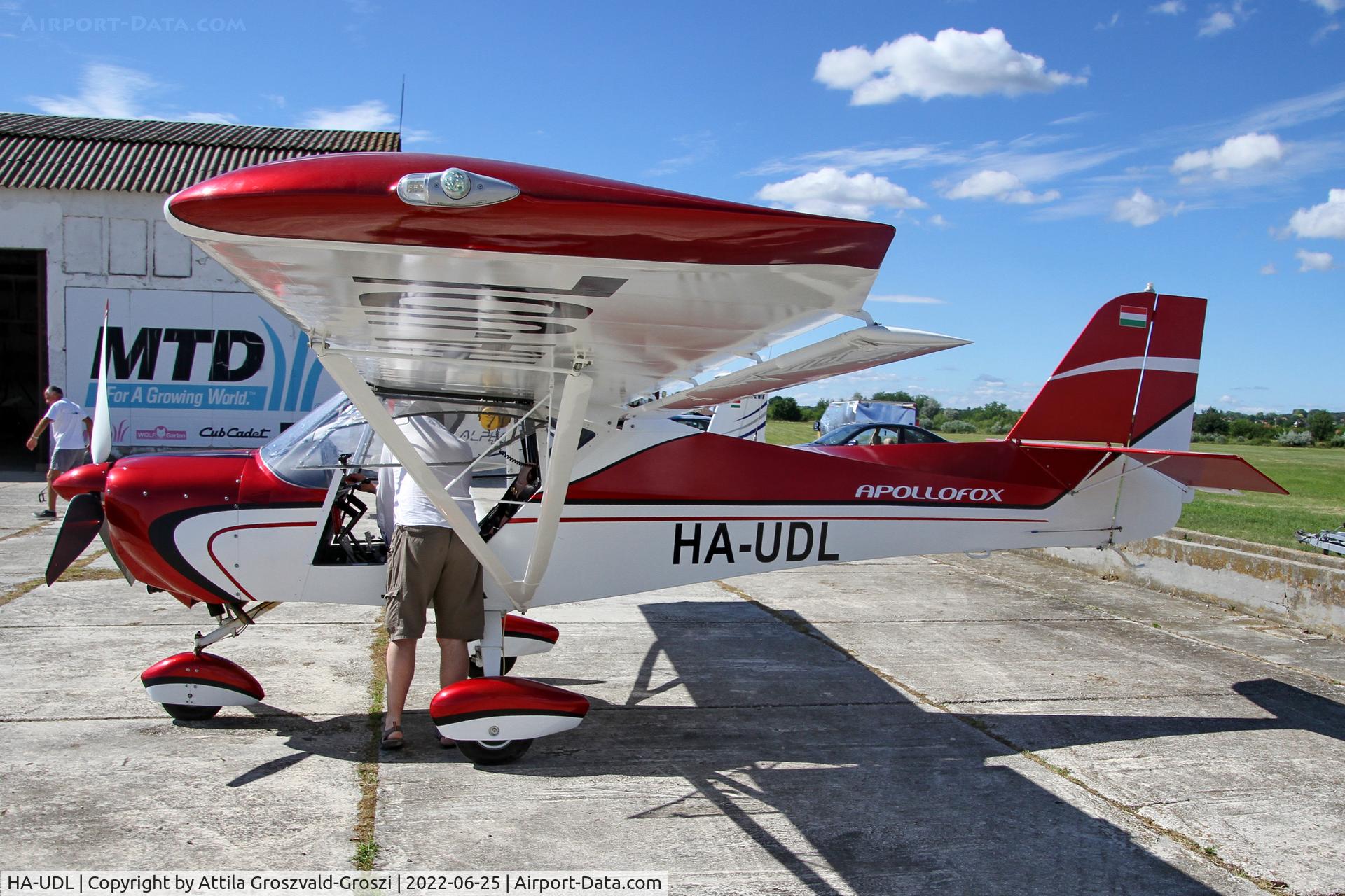 HA-UDL, 2013 Halley Apollo Fox C/N 220813, Balatonfökajár Airfield, Hungary