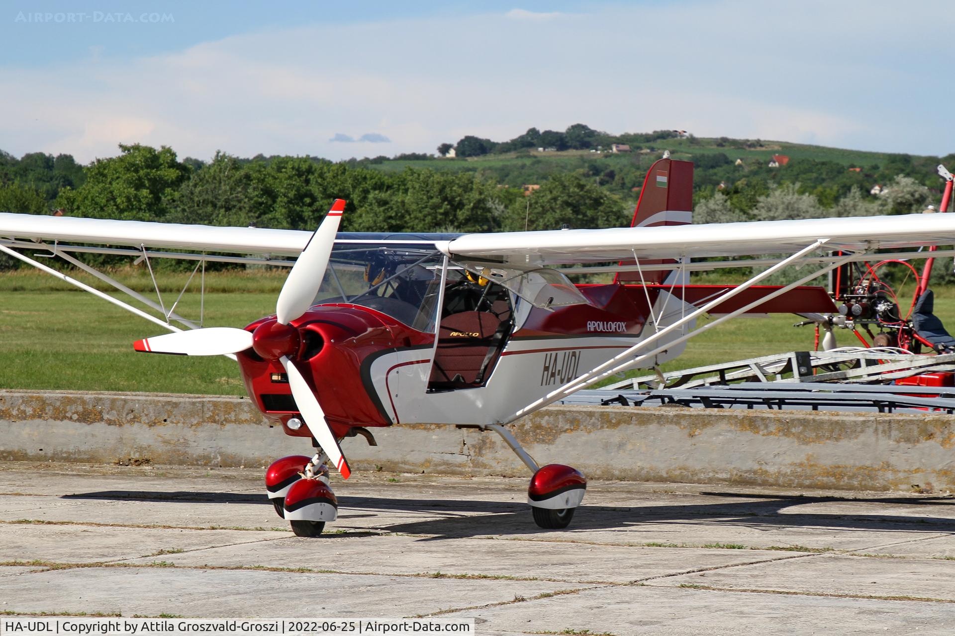 HA-UDL, 2013 Halley Apollo Fox C/N 220813, Balatonfökajár Airfield, Hungary