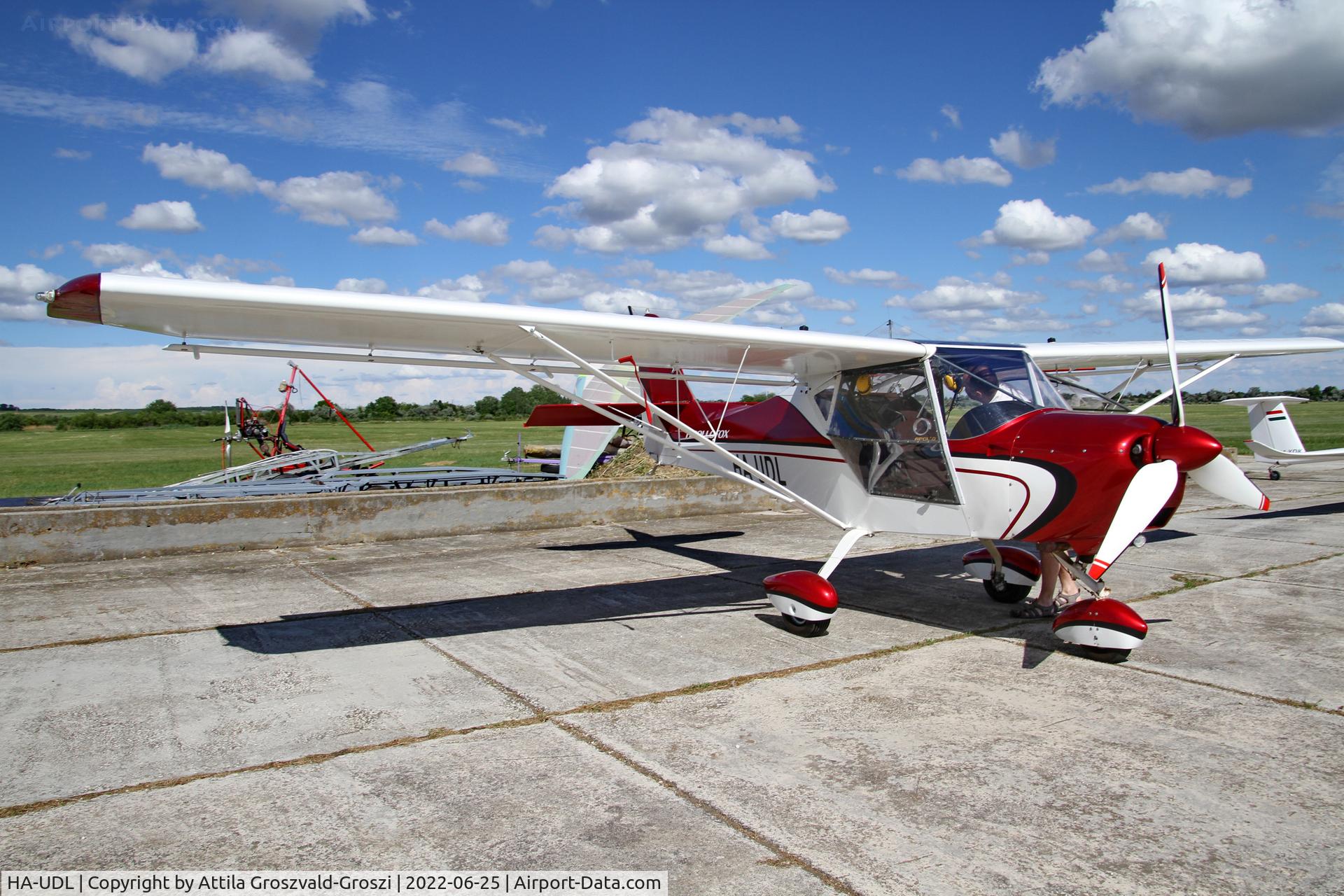 HA-UDL, 2013 Halley Apollo Fox C/N 220813, Balatonfökajár Airfield, Hungary