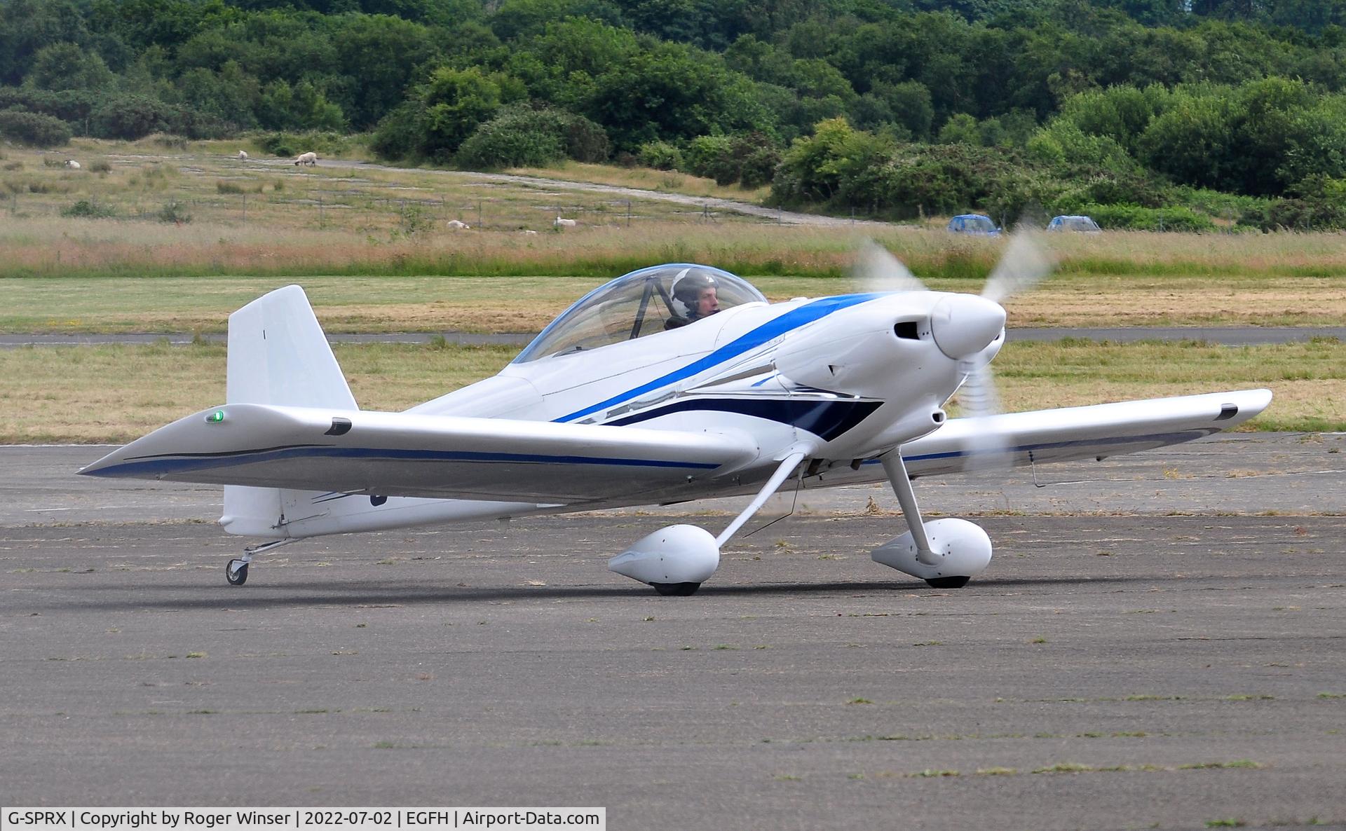 G-SPRX, 2005 Vans RV-4 C/N 1622, Member of the Firebirds.