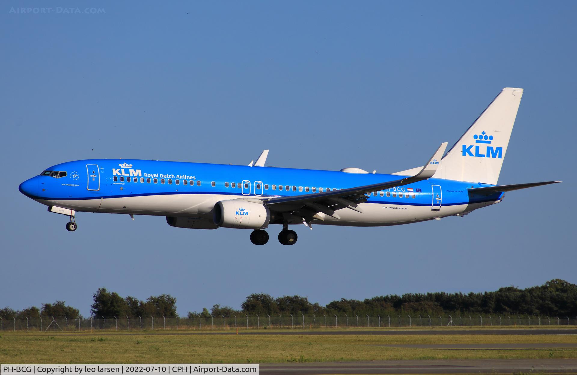 PH-BCG, 2019 Boeing 737-8K2 C/N 62578, Copenhagen 10.7.2022