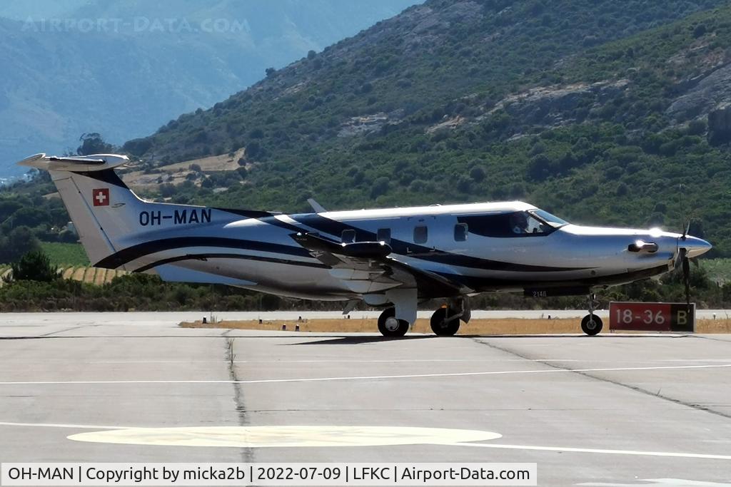OH-MAN, 2021 Pilatus PC-12 NGX C/N 2148, Taxiing