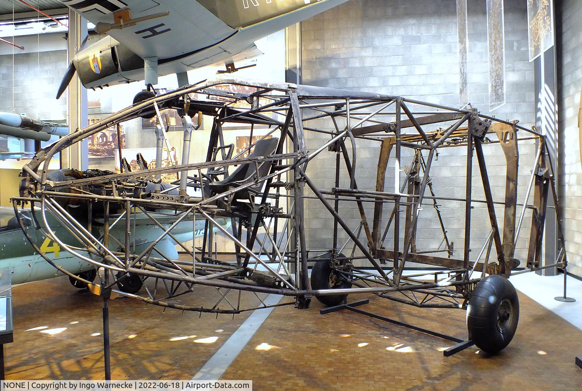 NONE, Gotha Go 242C-1 C/N not found_none, Gotha Go 242C-1 (most of fuselage structure only, minus skin) at the Deutsches-Technikmuseum (DTM), Berlin