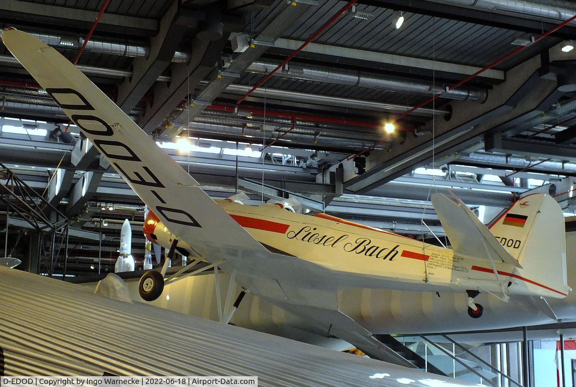 D-EDOD, 1940 Klemm KI-35D C/N 1917, Klemm Kl 35D at the Deutsches-Technikmuseum (DTM), Berlin
