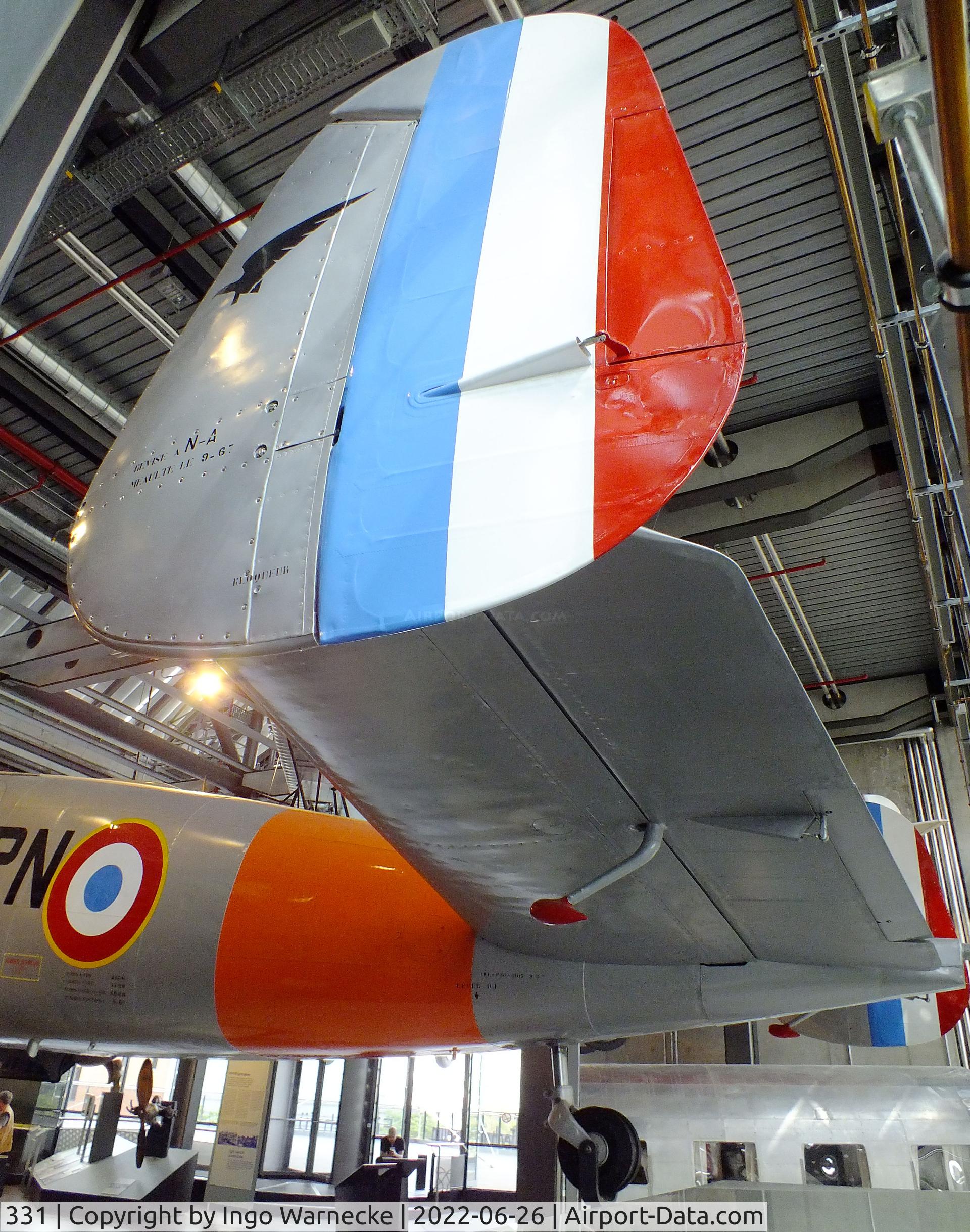 331, Nord NC-702 Martinet C/N 331, SNCAC Nord NC.702 Martinet (Siebel Si 204A built after WW II in France with Renault 12S engines) at the Deutsches-Technikmuseum (DTM), Berlin