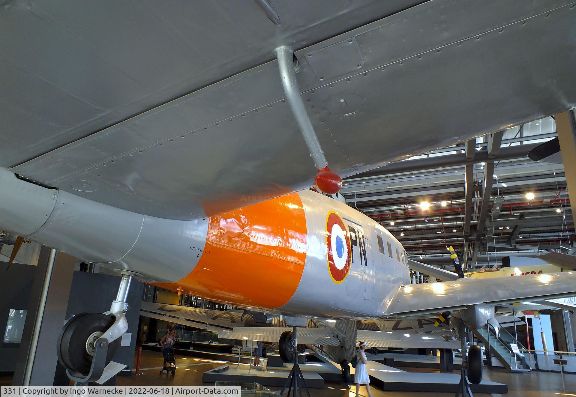 331, Nord NC-702 Martinet C/N 331, SNCAC Nord NC.702 Martinet (Siebel Si 204A built after WW II in France with Renault 12S engines) at the Deutsches-Technikmuseum (DTM), Berlin