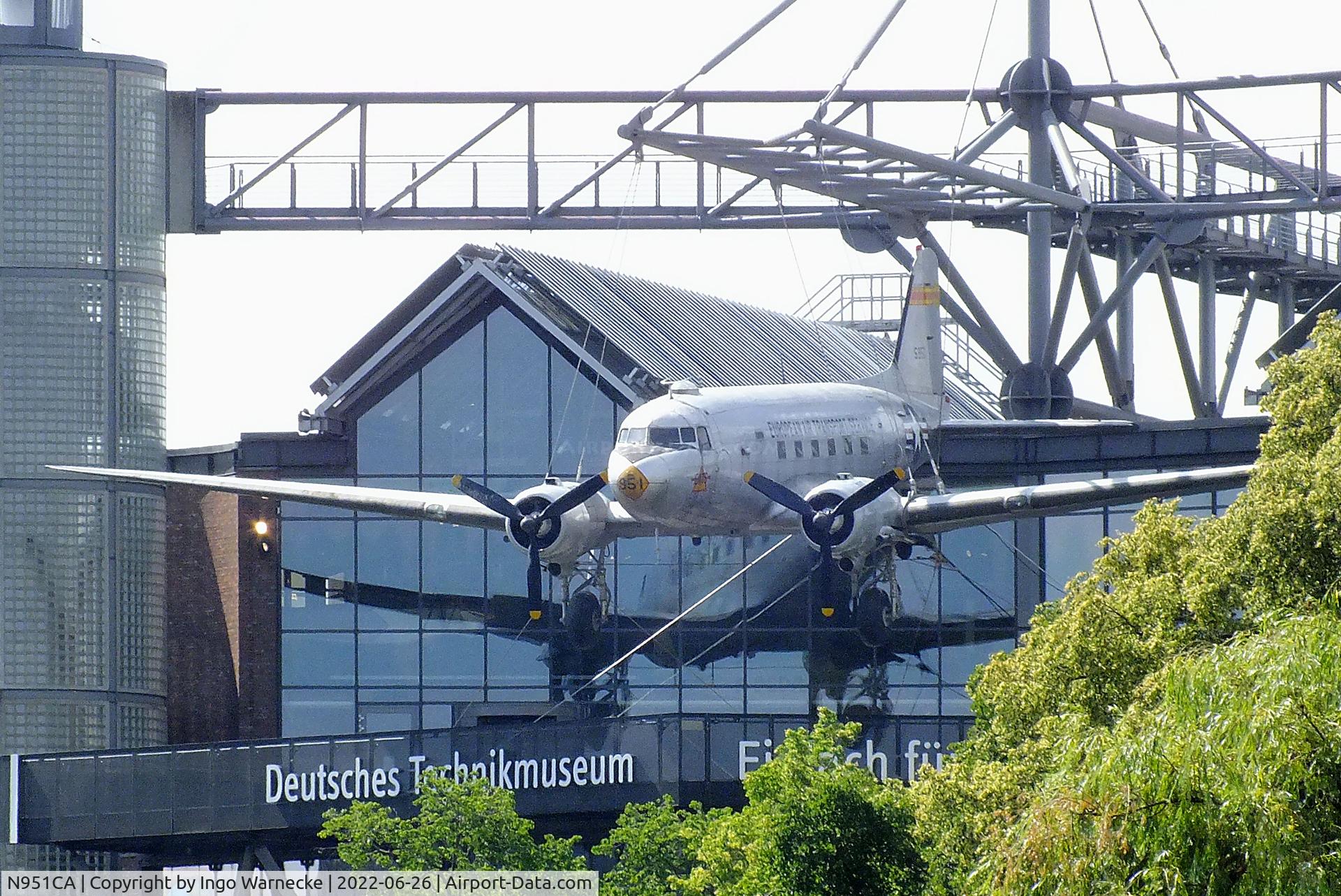 N951CA, 1945 Douglas C-47B-45-DK C/N 16954/34214, Douglas C-47B Skytrain (DC-3) at the Deutsches-Technikmuseum (DTM), Berlin