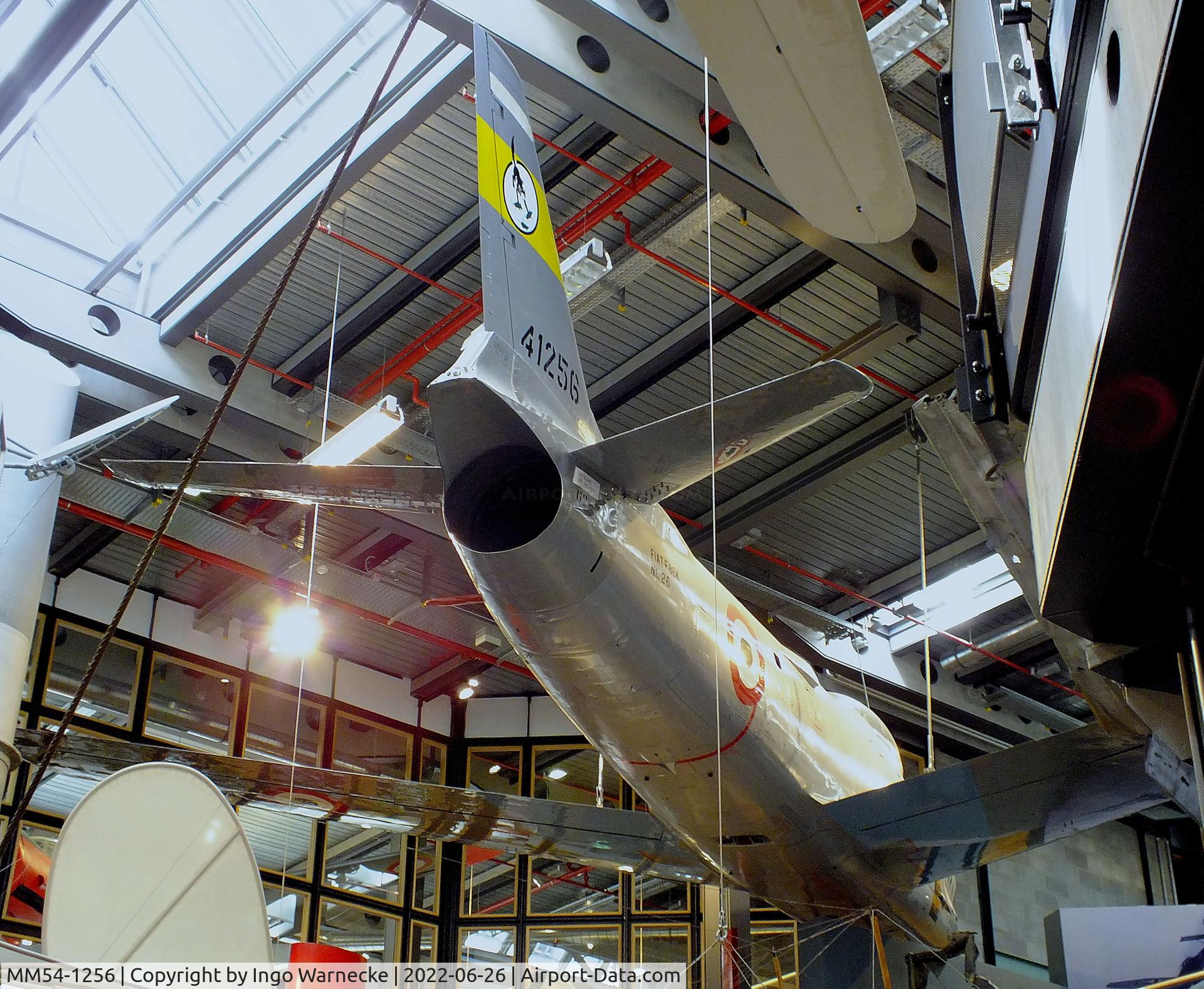 MM54-1256, North American (Fiat) F-86K Sabre C/N 213-26, North American (FIAT) F-86K Sabre at the Deutsches-Technikmuseum (DTM), Berlin