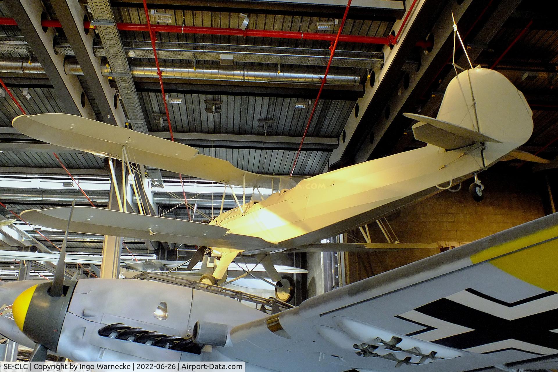 SE-CLC, Focke-Wulf FW-44 Stieglitz C/N 51, Focke-Wulf Fw 44J Stieglitz at the Deutsches-Technikmuseum (DTM), Berlin