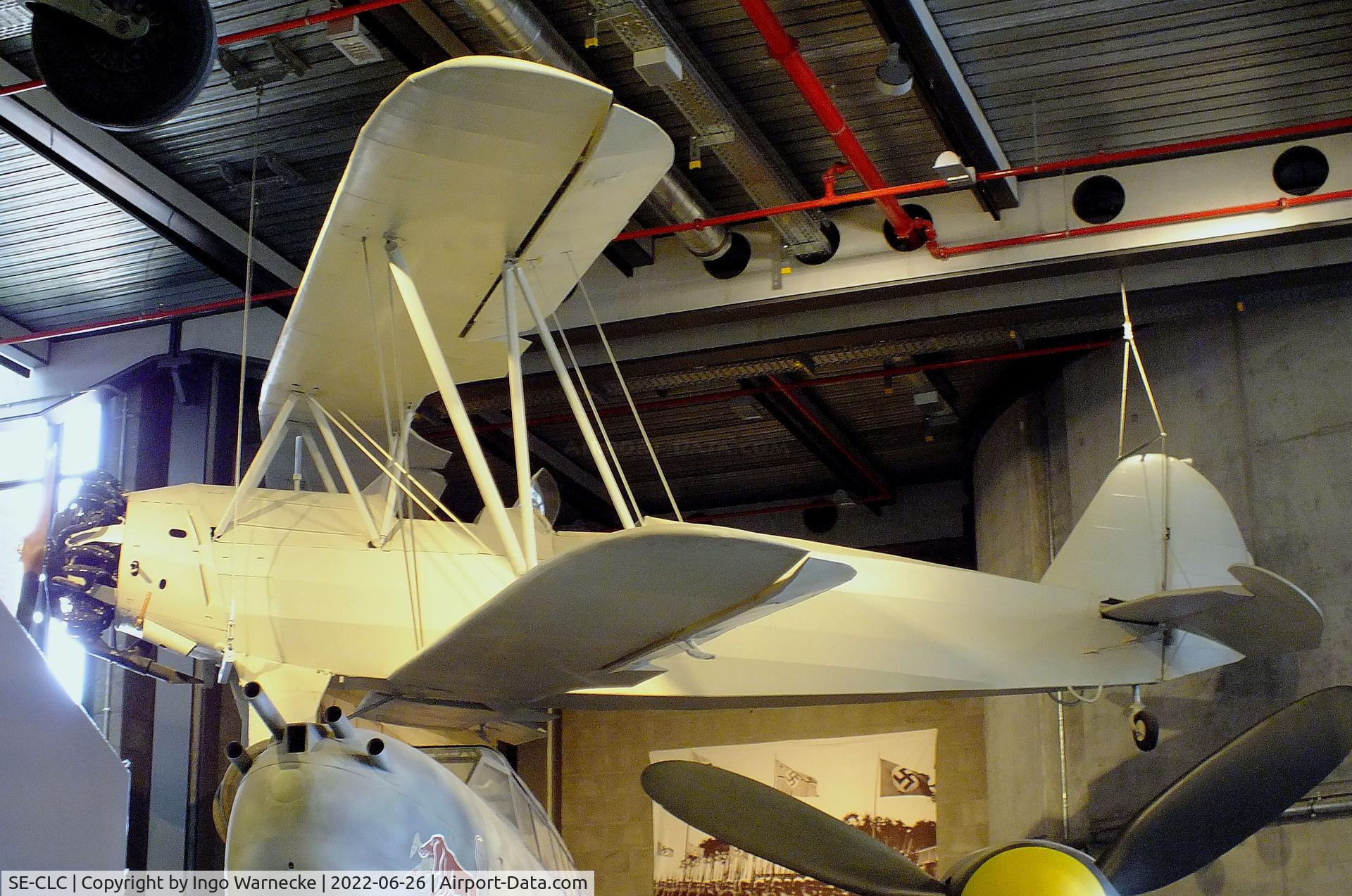 SE-CLC, Focke-Wulf FW-44 Stieglitz C/N 51, Focke-Wulf Fw 44J Stieglitz at the Deutsches-Technikmuseum (DTM), Berlin