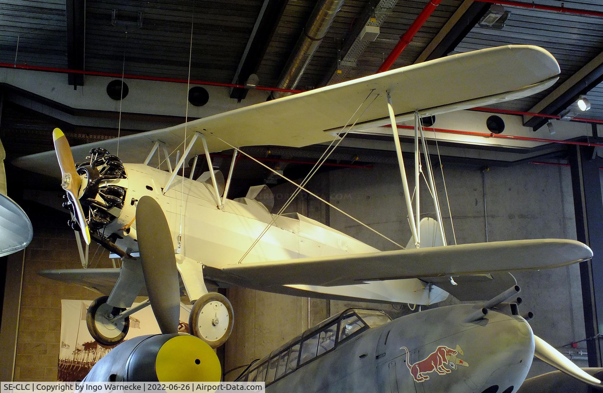 SE-CLC, Focke-Wulf FW-44 Stieglitz C/N 51, Focke-Wulf Fw 44J Stieglitz at the Deutsches-Technikmuseum (DTM), Berlin