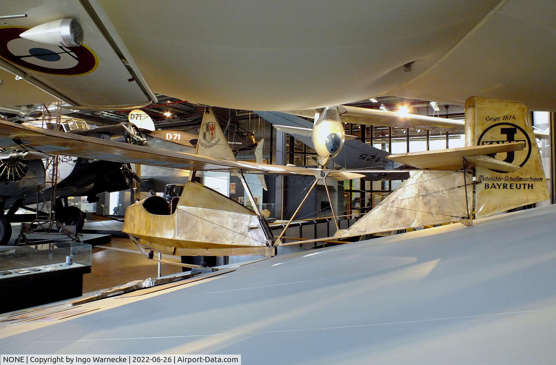 NONE, Schneider DFS 108-14 SG-38 Schulgleiter C/N unknown, Schneider DFS 108-14 SG-38 Schulgleiter at the Deutsches-Technikmuseum (DTM), Berlin
