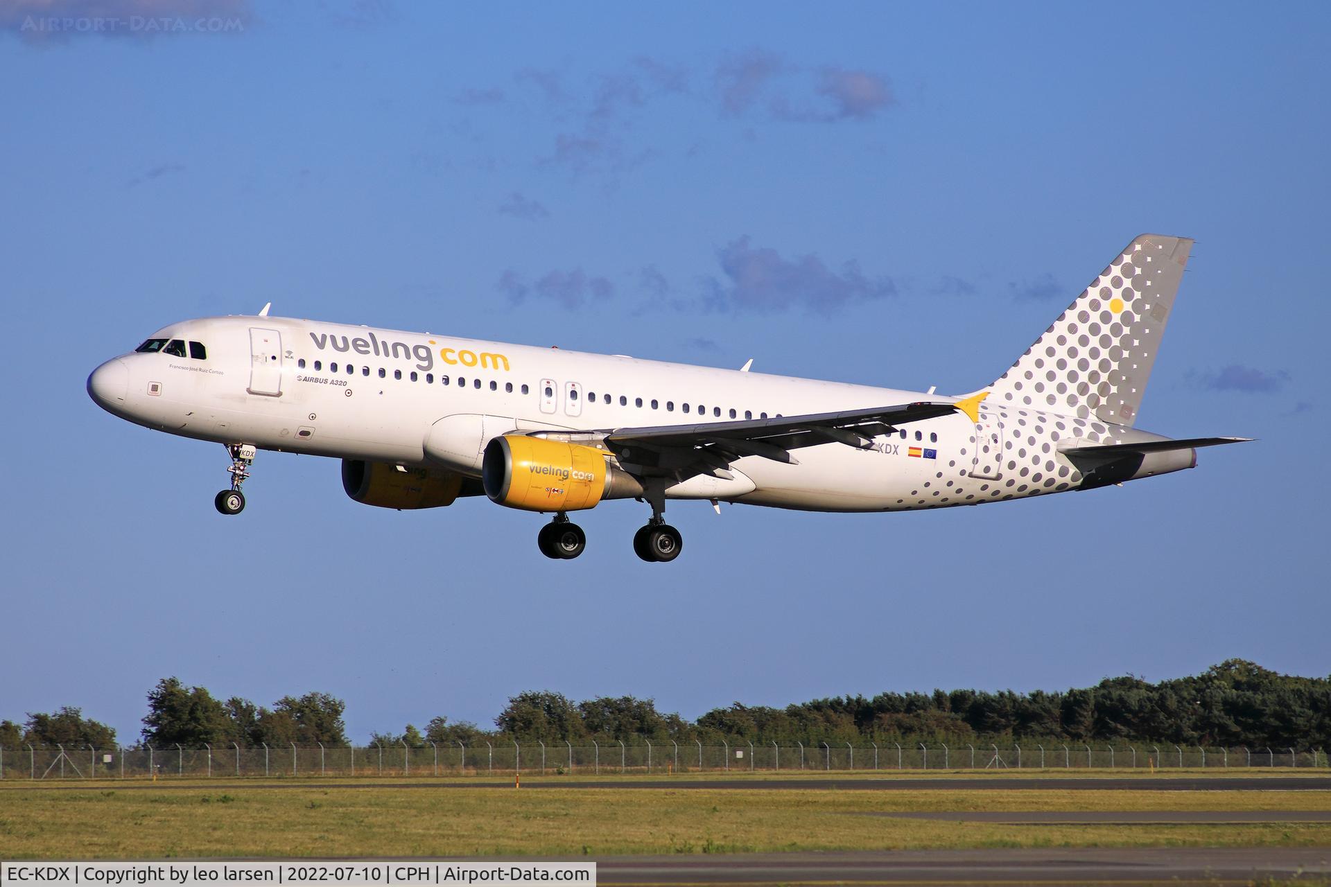 EC-KDX, 2007 Airbus A320-216 C/N 3151, Copenhagen 10.7.2022