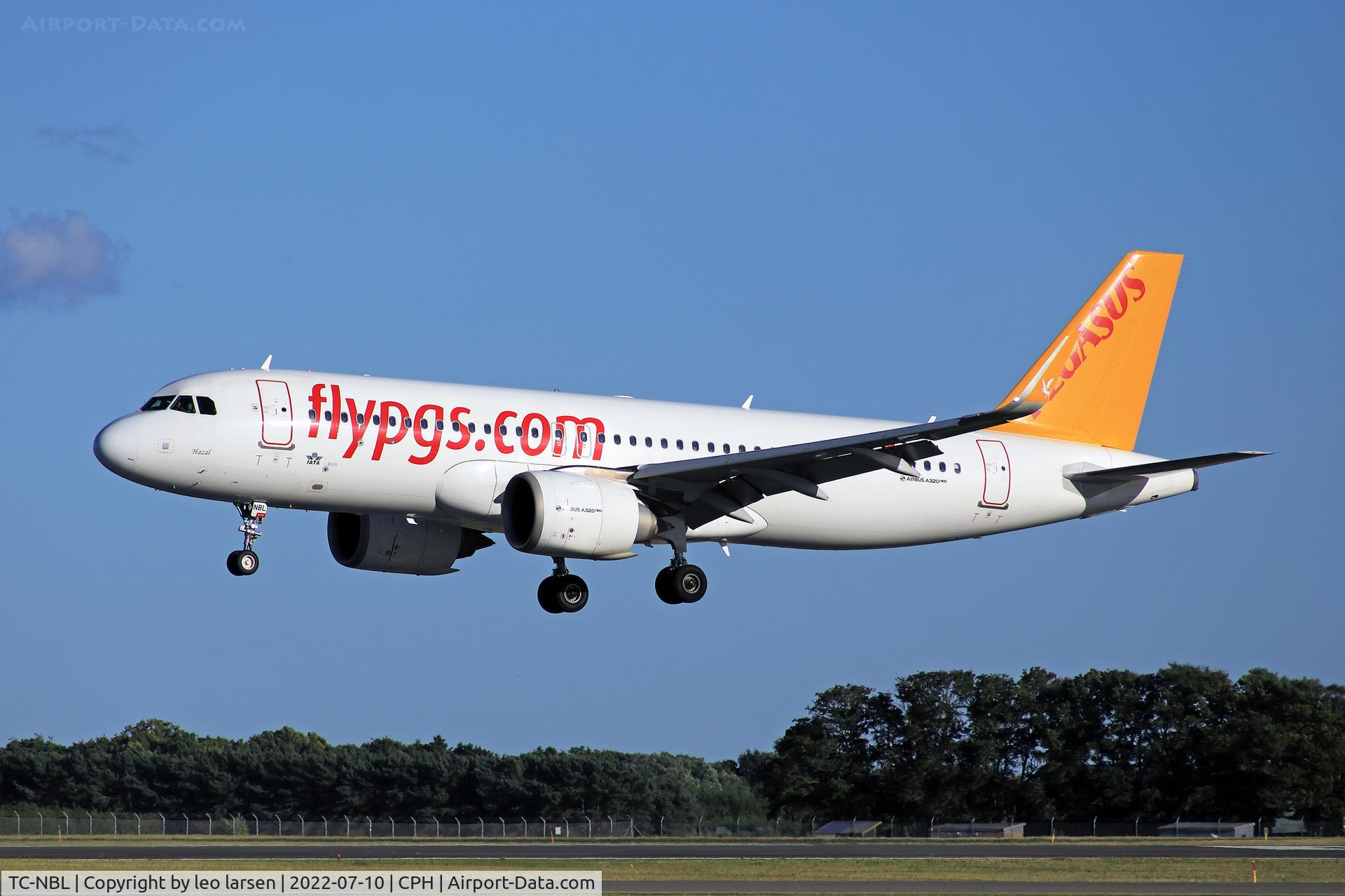 TC-NBL, 2017 Airbus A320-251NEO C/N 7850, Copenhagen 10.7.2022