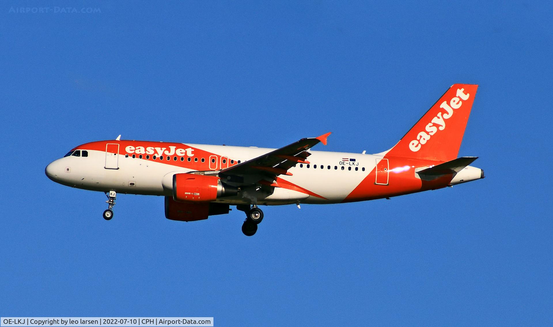 OE-LKJ, 2006 Airbus A319-111 C/N 2946, Copenhagen 10.7.2022