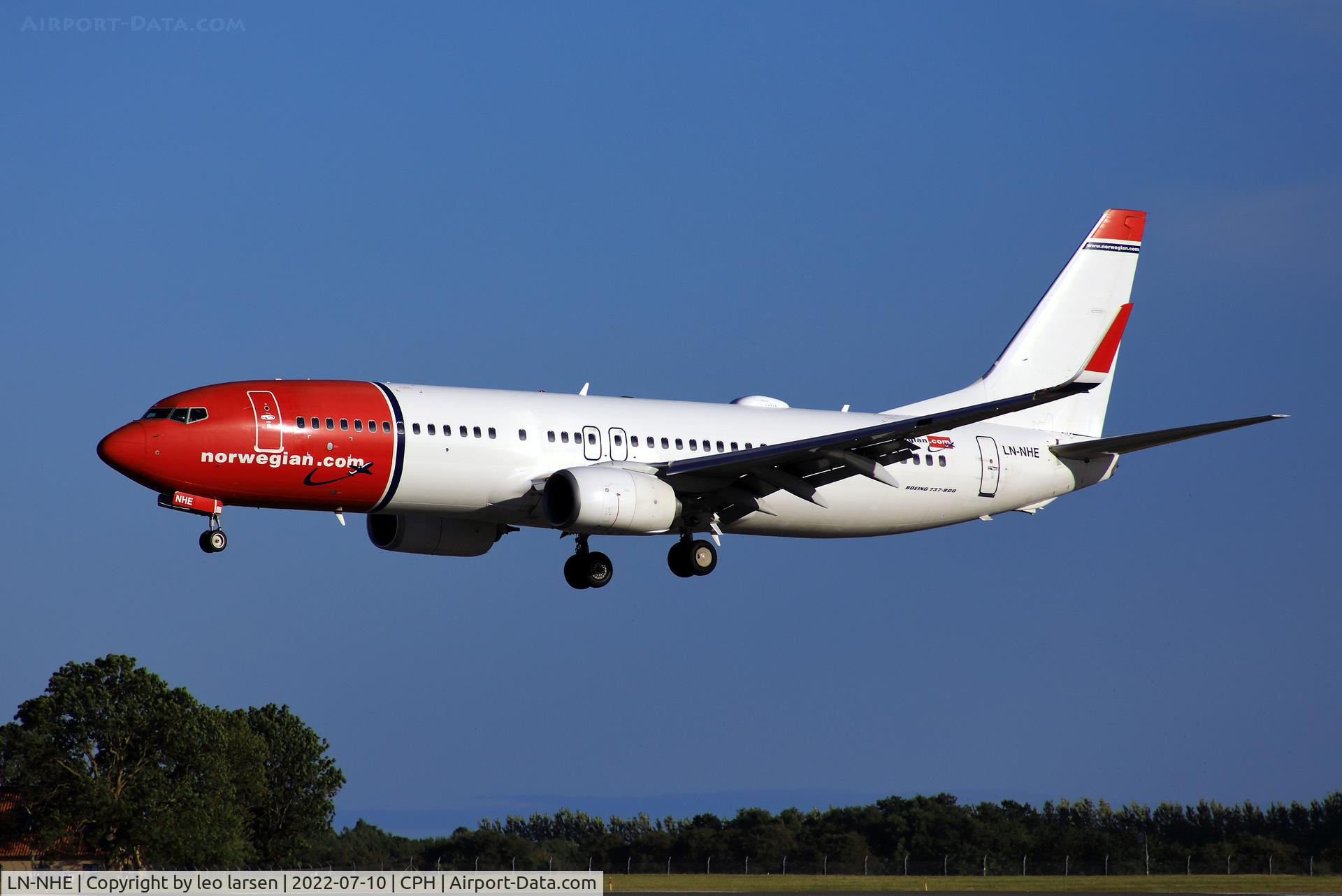 LN-NHE, 2015 Boeing 737-8JP C/N 41136, Copenhagen 10.7.2022