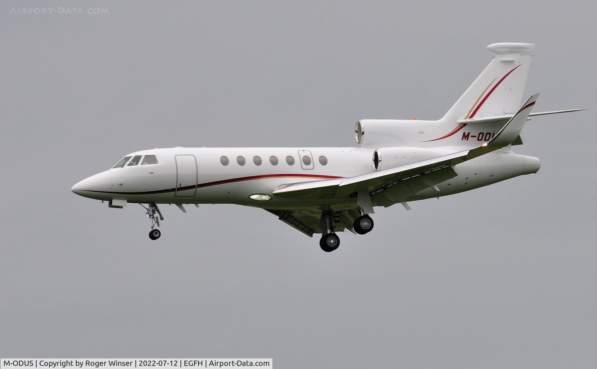 M-ODUS, 2000 Dassault Falcon 50EX C/N 286, Visiting bizjet.