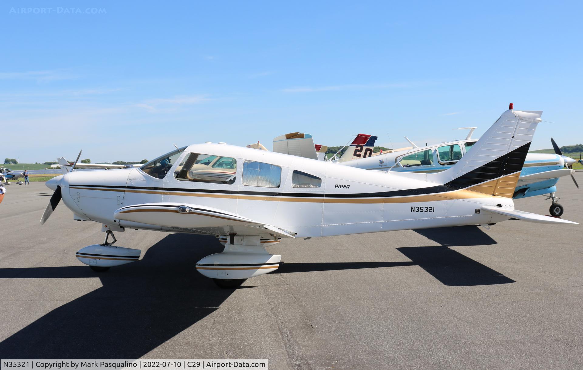 N35321, 1978 Piper PA-28-161 C/N 28-7816606, Piper PA-28-161