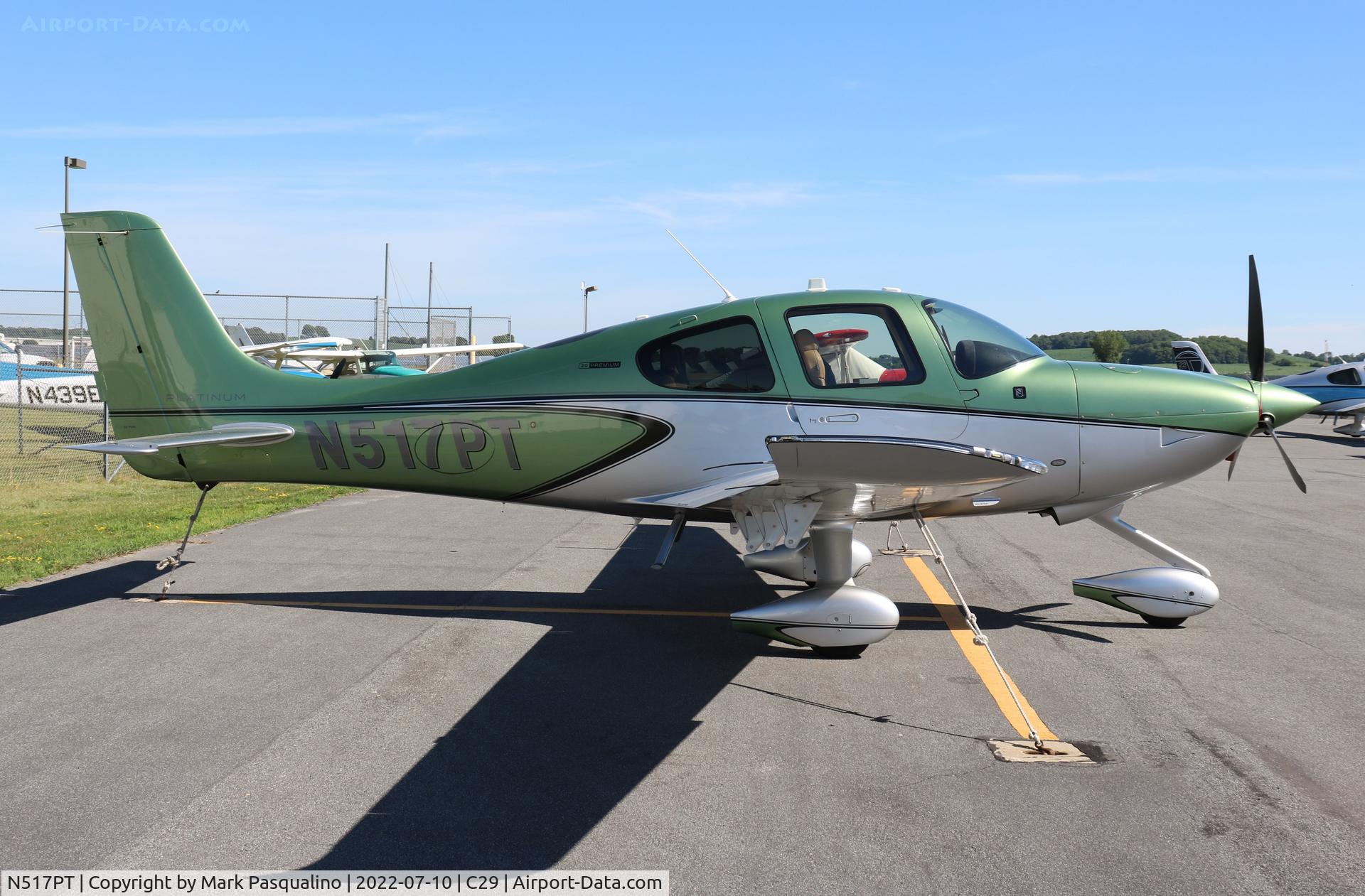 N517PT, 2021 Cirrus SR20 C/N 2658, Cirrus SR20